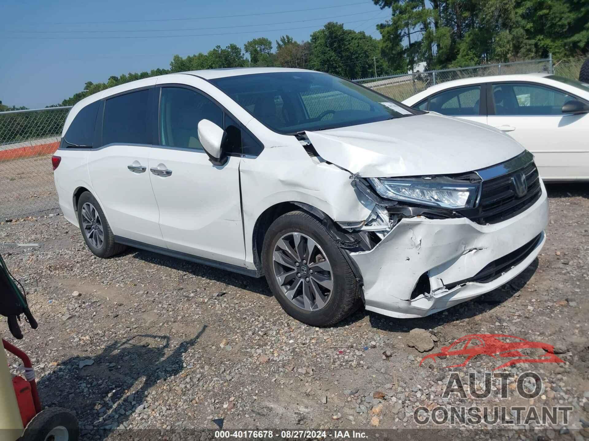 HONDA ODYSSEY 2022 - 5FNRL6H72NB036476