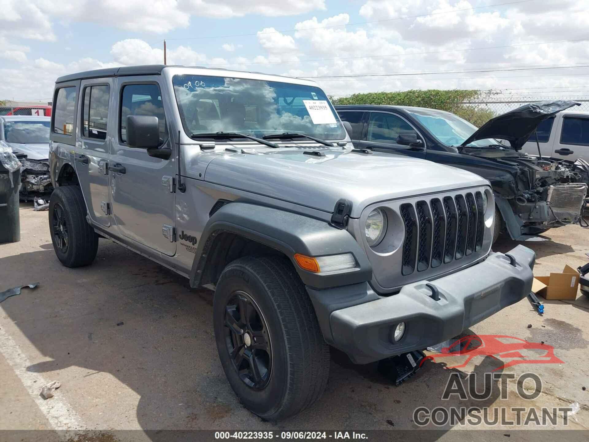 JEEP WRANGLER UNLIMITED 2021 - 1C4HJXDN7MW743580