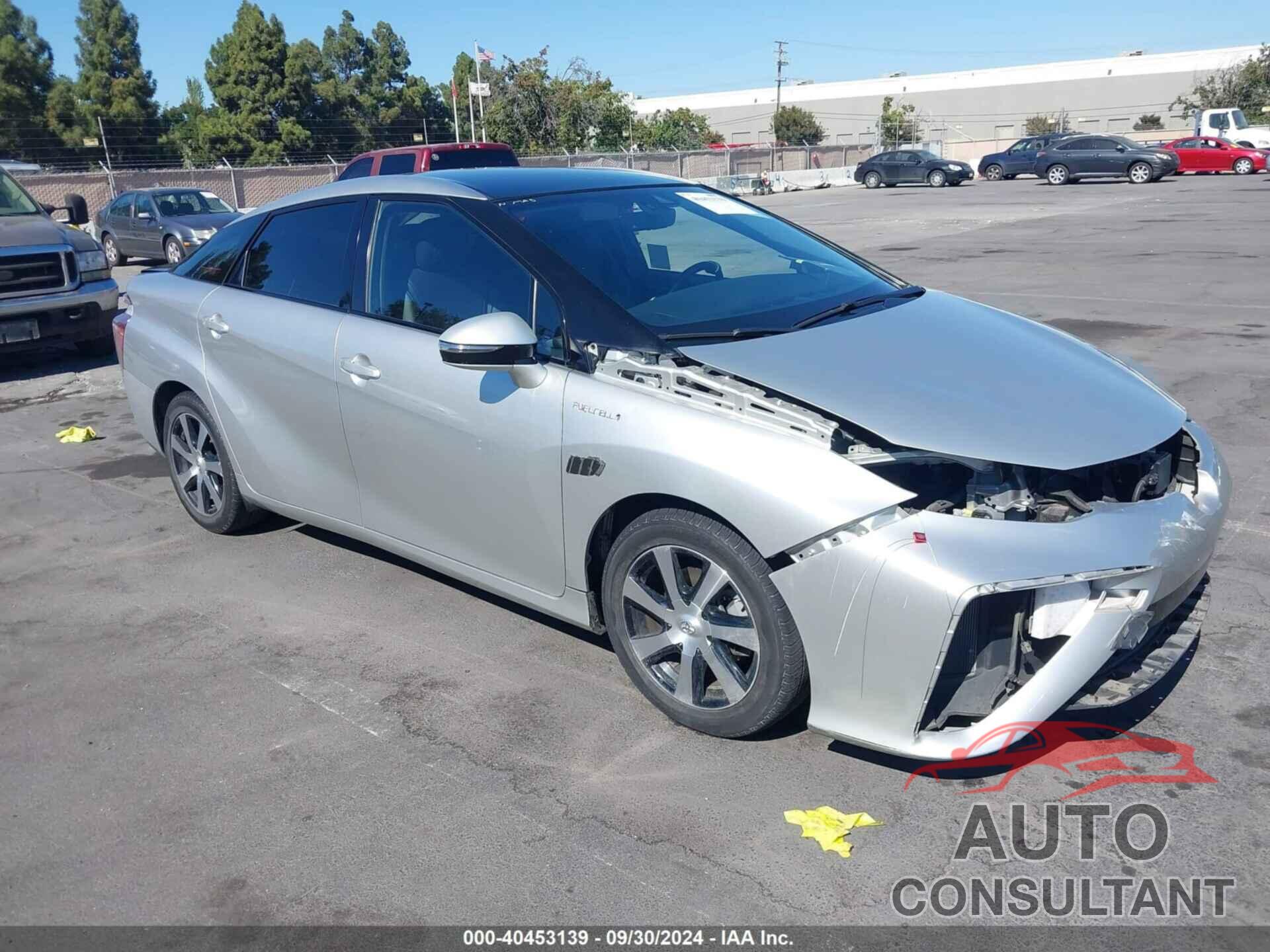 TOYOTA MIRAI 2016 - JTDBVRBD7GA000337