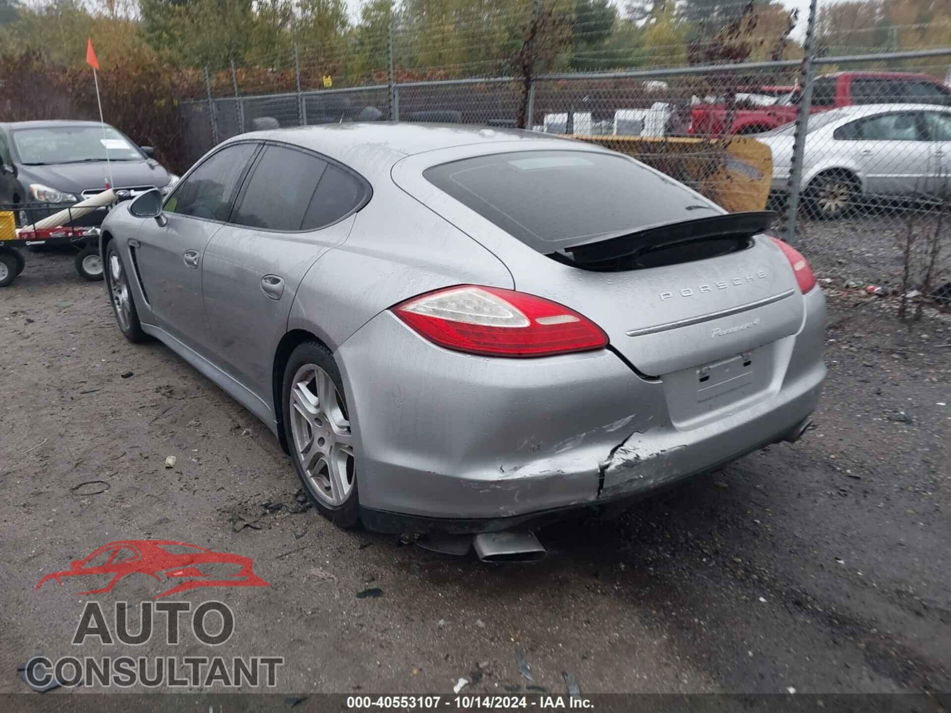 PORSCHE PANAMERA 2012 - WP0AA2A75CL014049