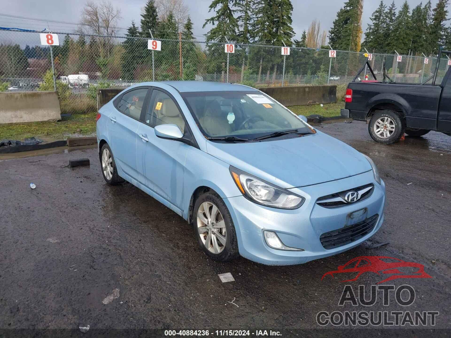 HYUNDAI ACCENT 2013 - KMHCU4AE2DU461665