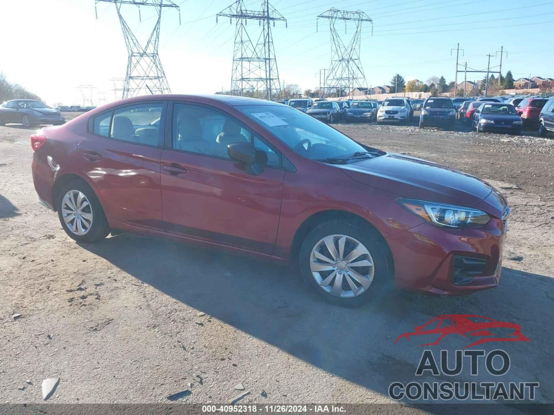 SUBARU IMPREZA 2019 - 4S3GKAA67K3607600