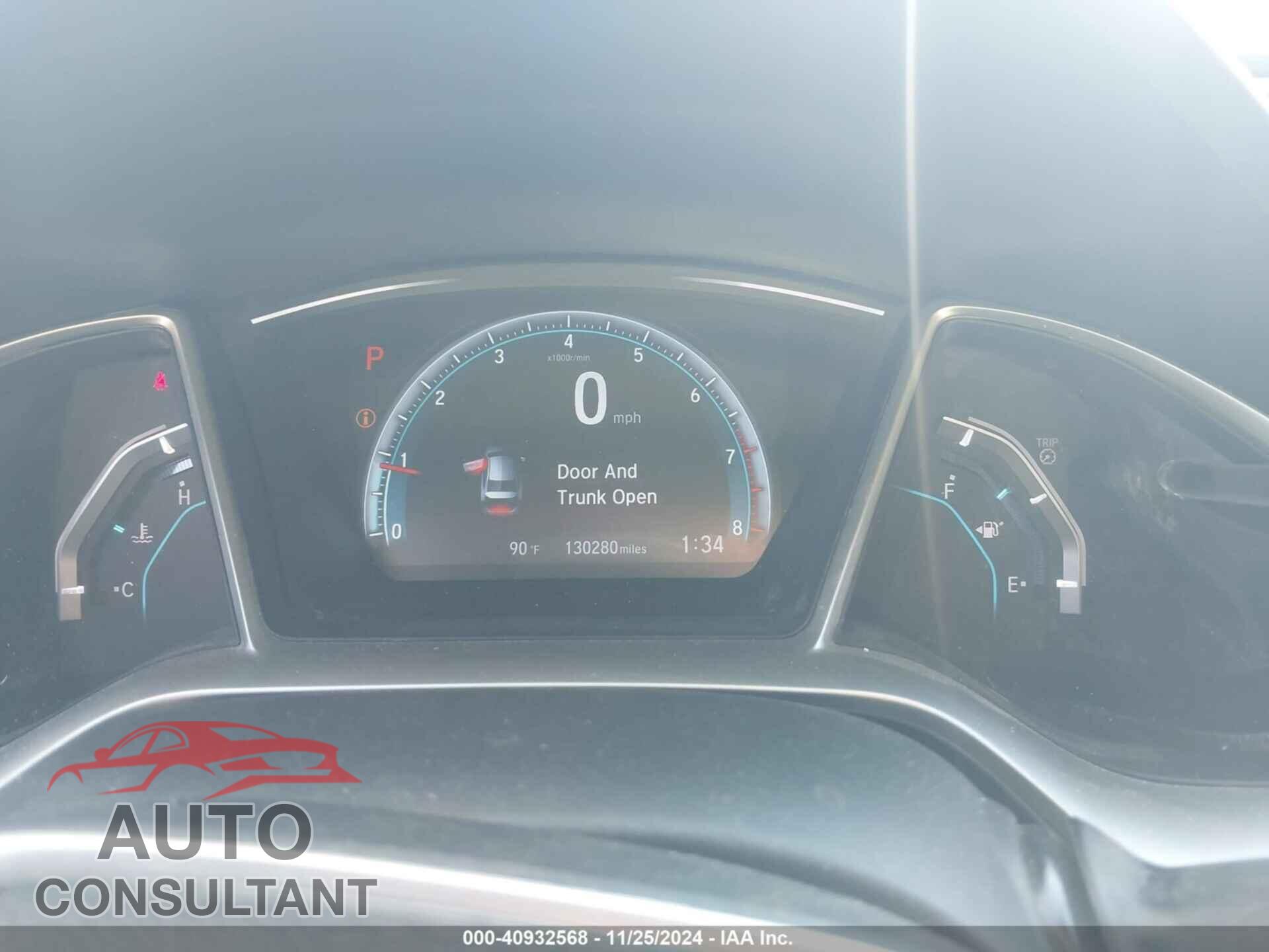 HONDA CIVIC 2016 - 19XFC2F77GE062000