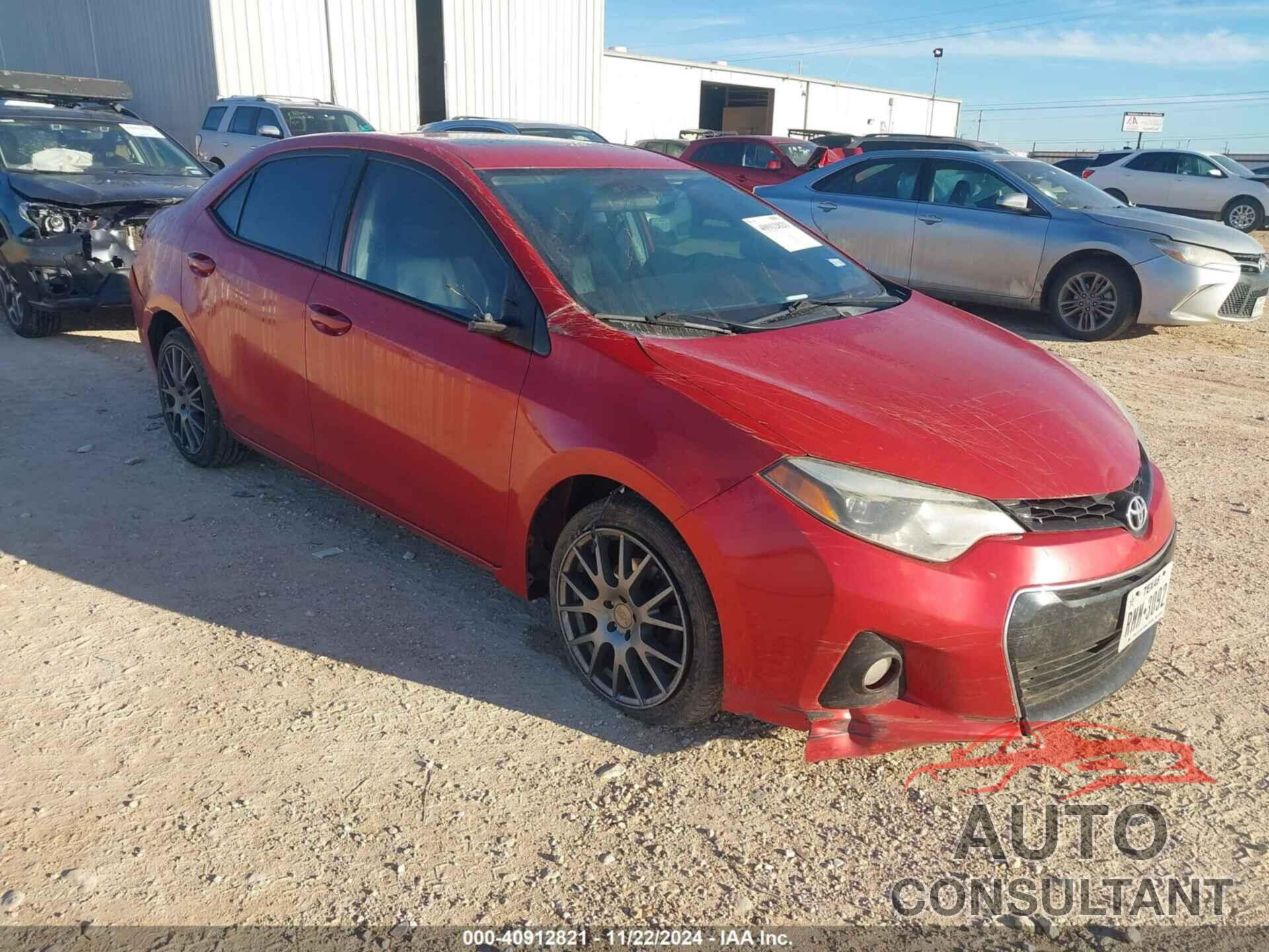 TOYOTA COROLLA 2016 - 5YFBURHE4GP501524
