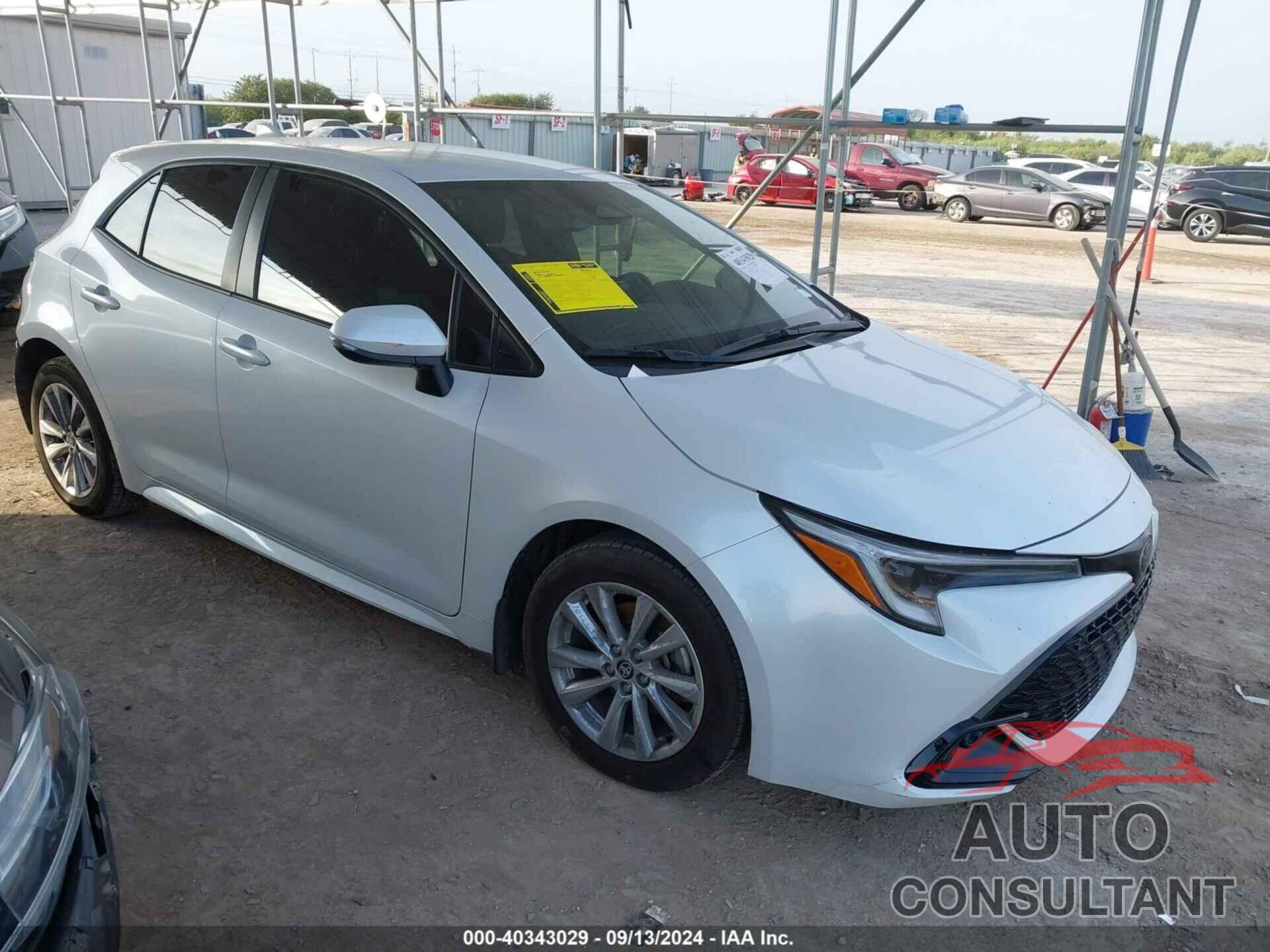 TOYOTA COROLLA 2023 - JTND4MBE3P3199829