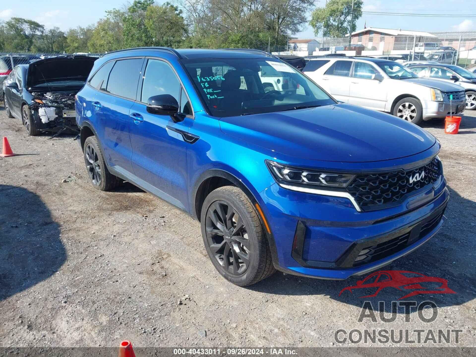 KIA SORENTO 2022 - 5XYRKDLF7NG106097