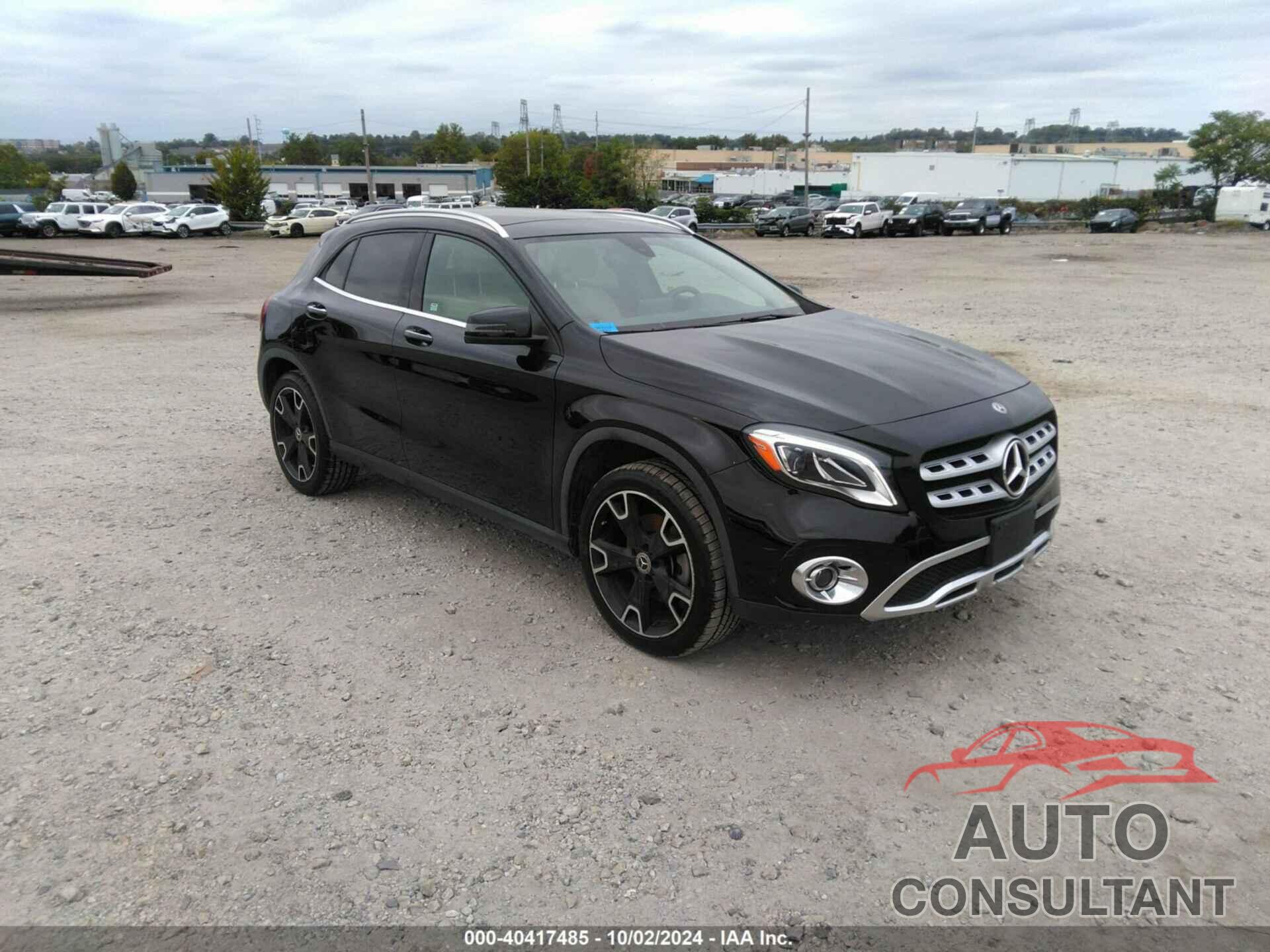 MERCEDES-BENZ GLA 250 2018 - WDCTG4GBXJJ463941