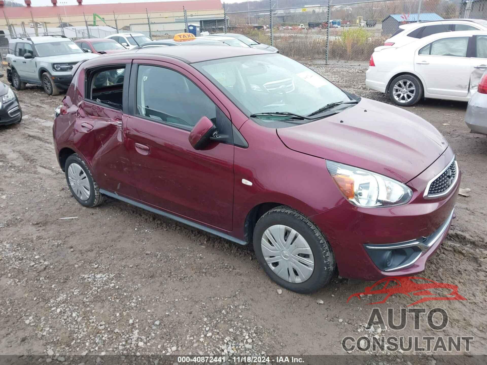 MITSUBISHI MIRAGE 2018 - ML32A3HJ7JH000619