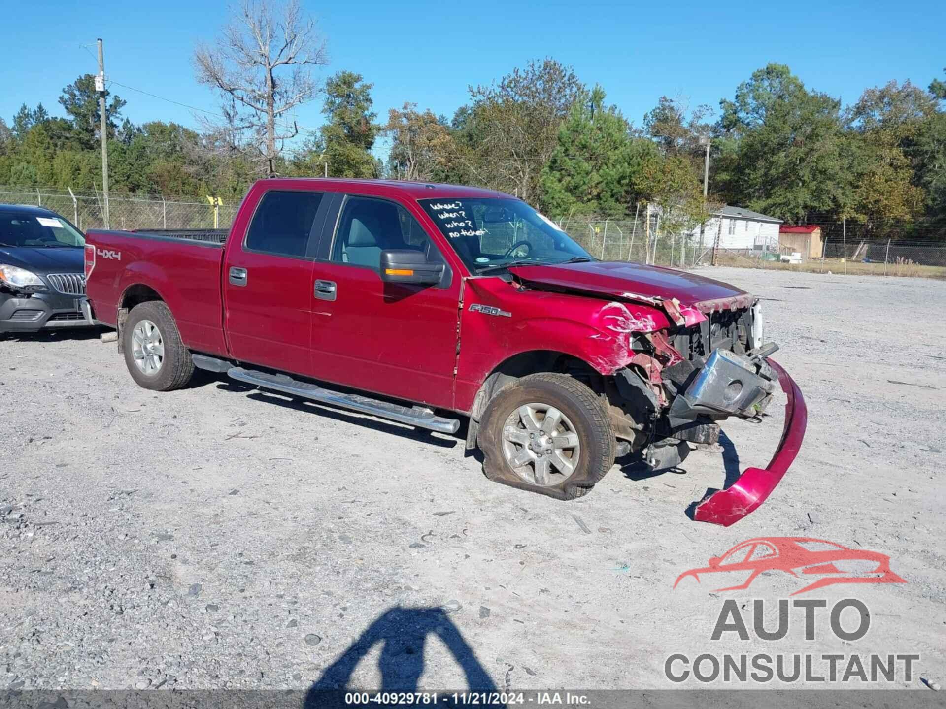 FORD F-150 2013 - 1FTFW1EF9DKE09572