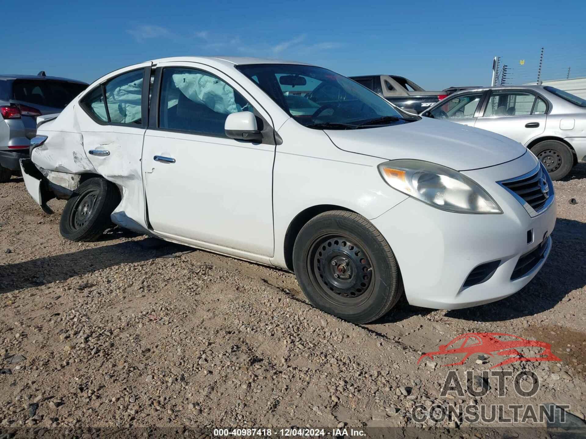 NISSAN VERSA 2013 - 3N1CN7AP2DL819901
