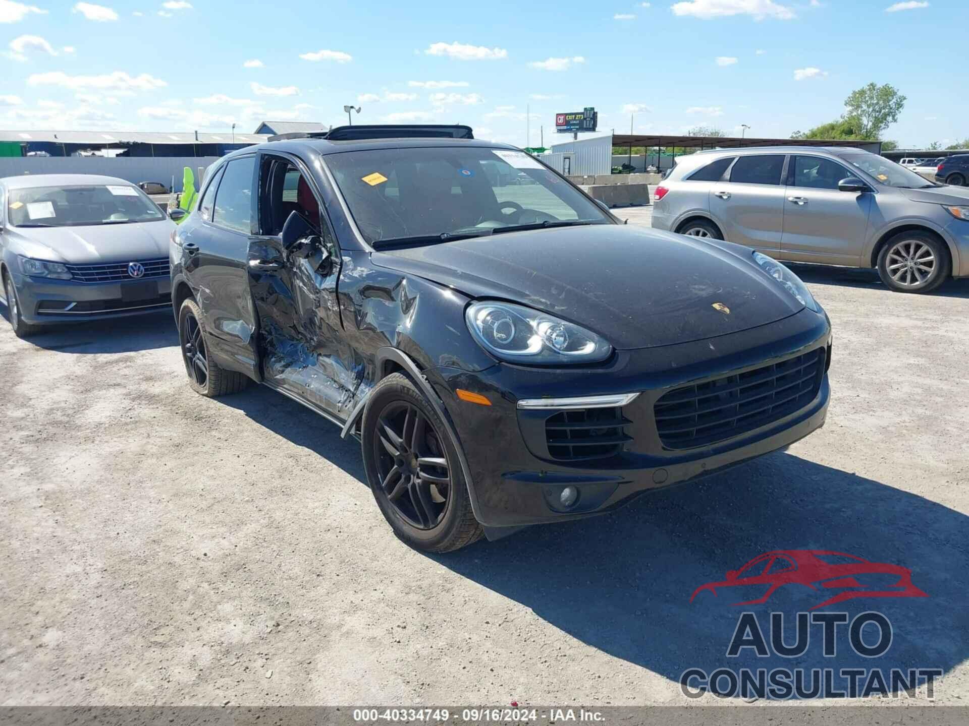 PORSCHE CAYENNE 2016 - WP1AA2A20GLA10788