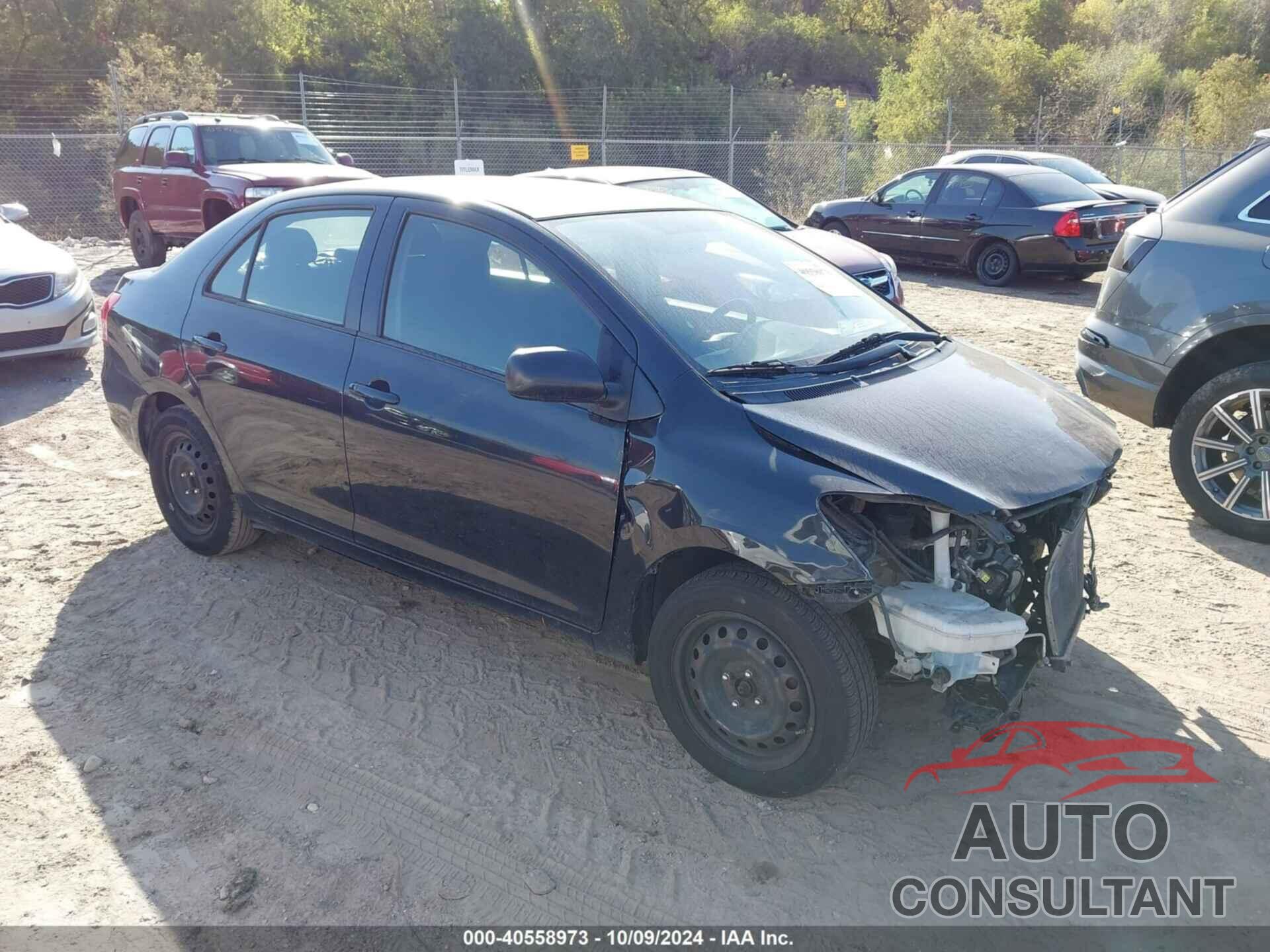 TOYOTA YARIS 2011 - JTDBT4K33B1404308