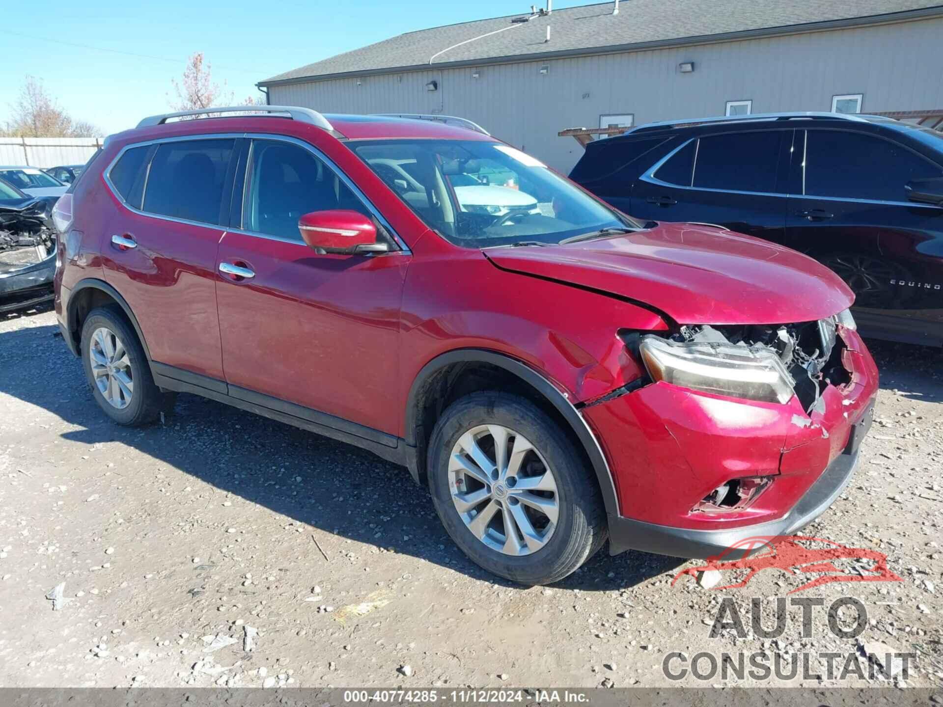 NISSAN ROGUE 2015 - 5N1AT2MVXFC875294