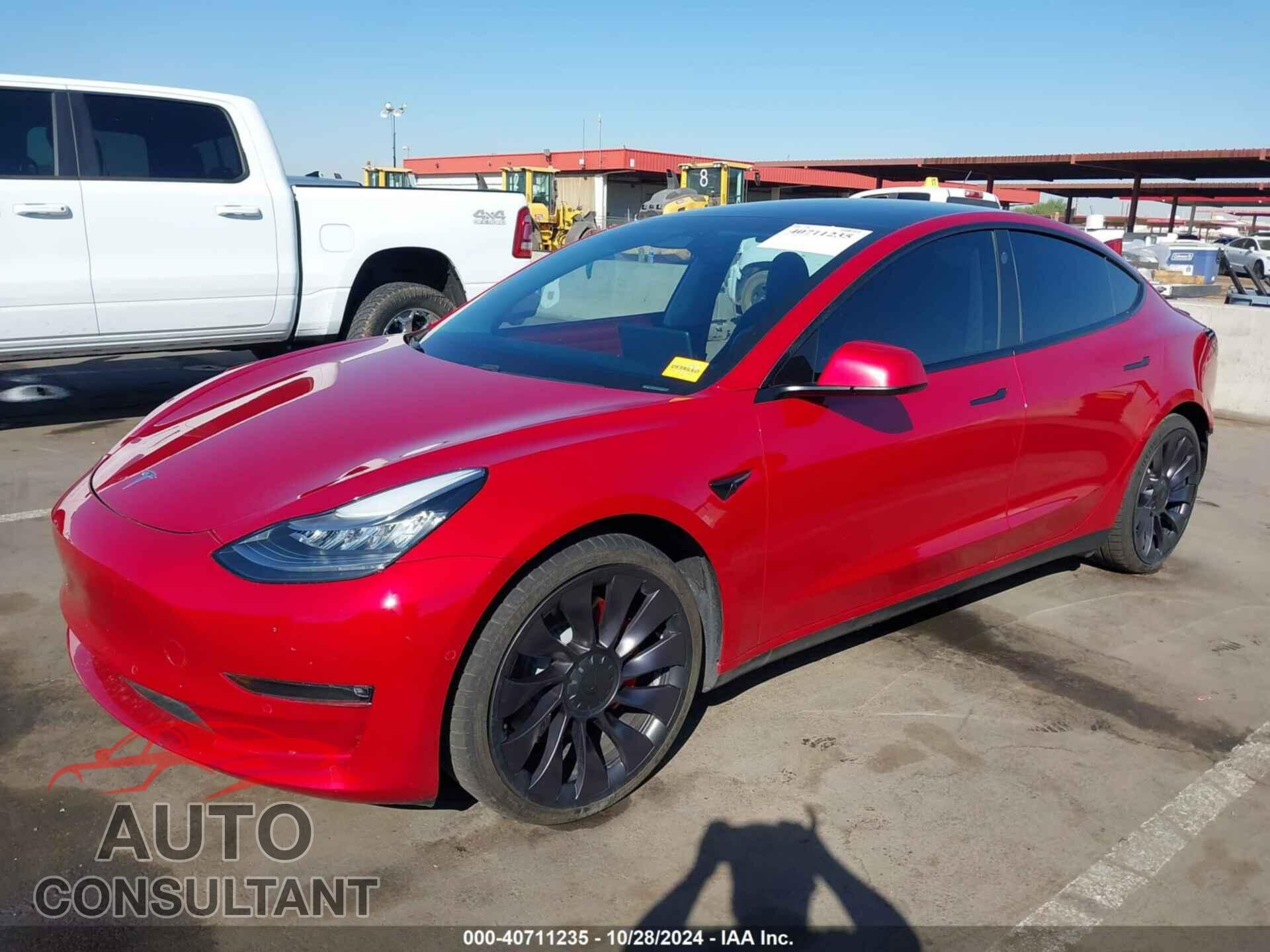 TESLA MODEL 3 2021 - 5YJ3E1EC6MF849161