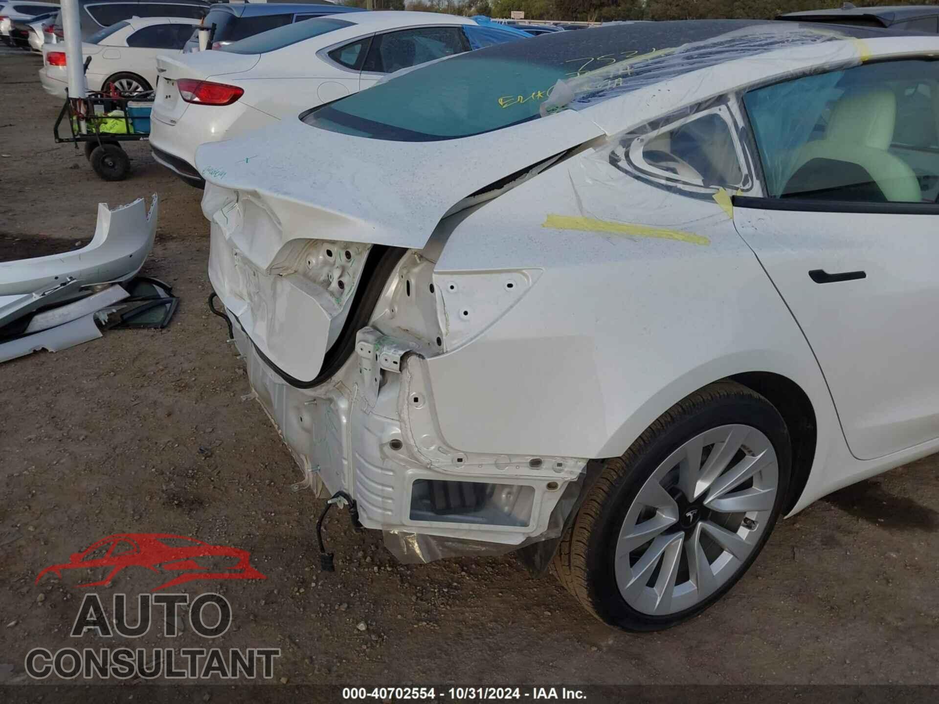 TESLA MODEL 3 2022 - 5YJ3E1EA2NF127962
