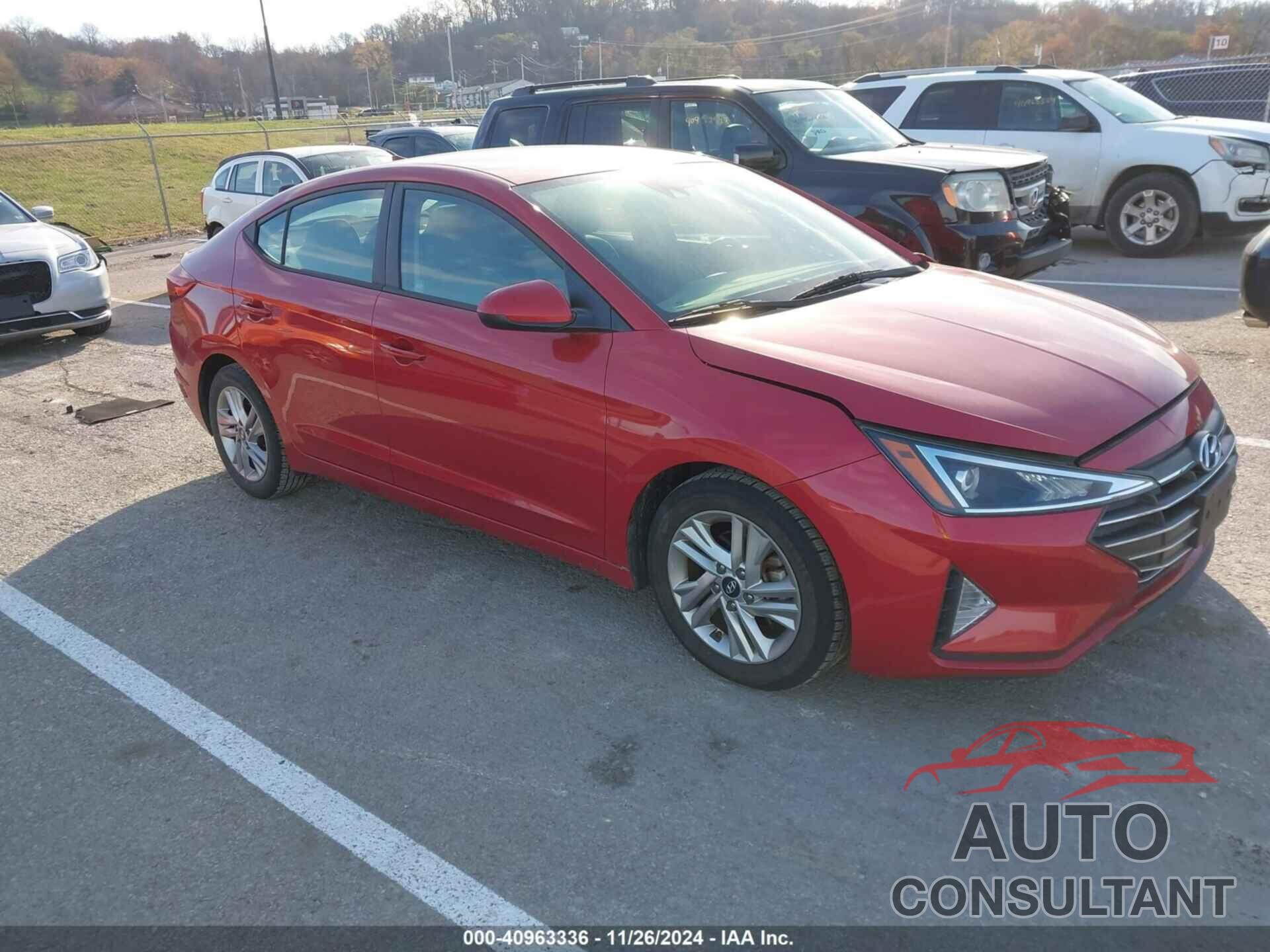 HYUNDAI ELANTRA 2020 - 5NPD84LF6LH535925