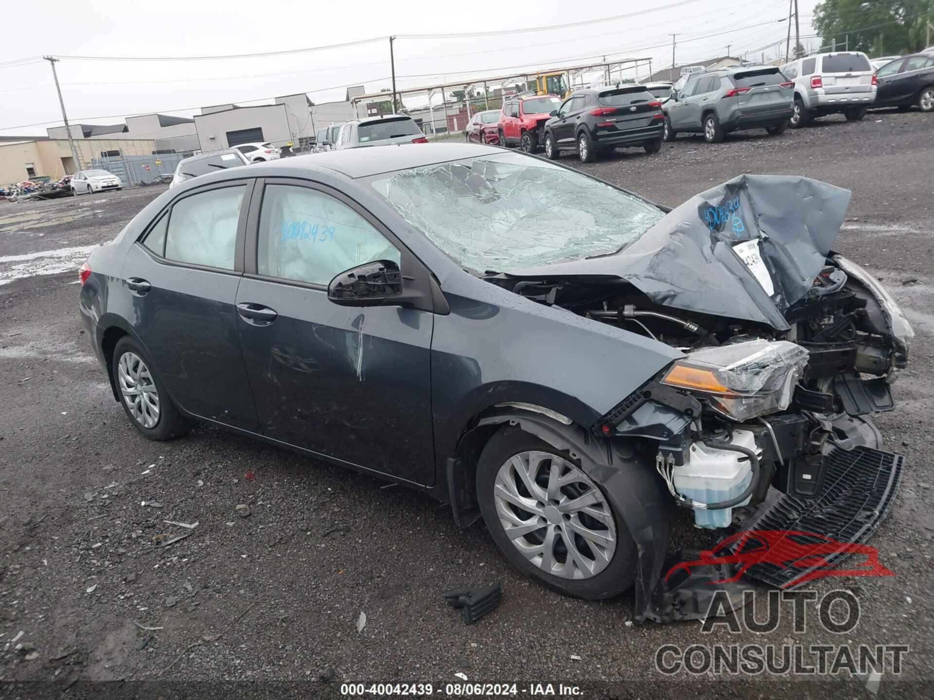 TOYOTA COROLLA 2017 - 2T1BURHE7HC901059