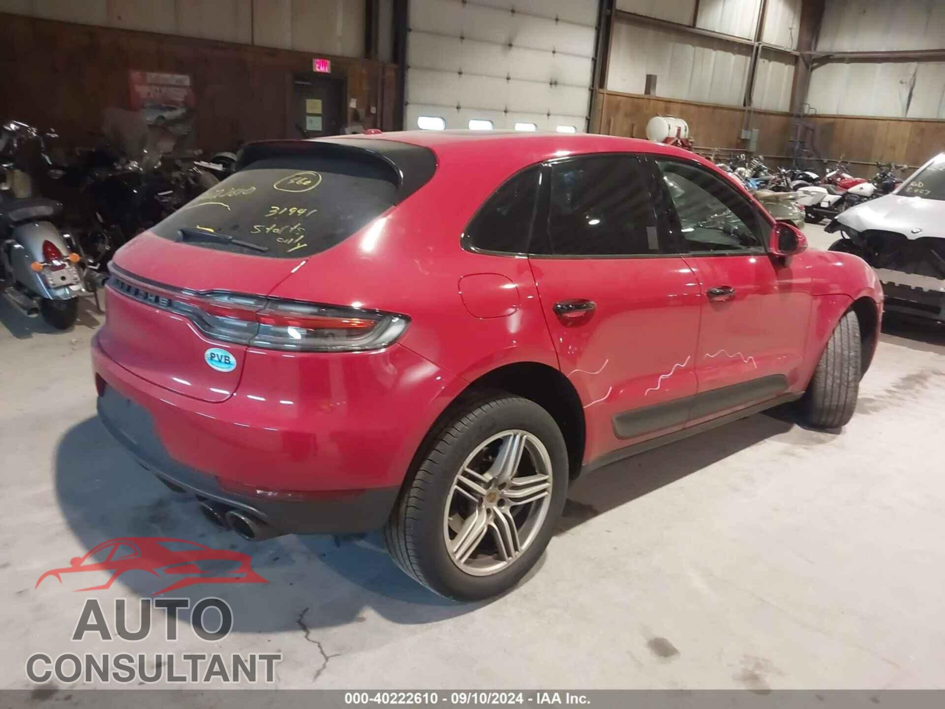 PORSCHE MACAN 2021 - WP1AB2A5XMLB30181