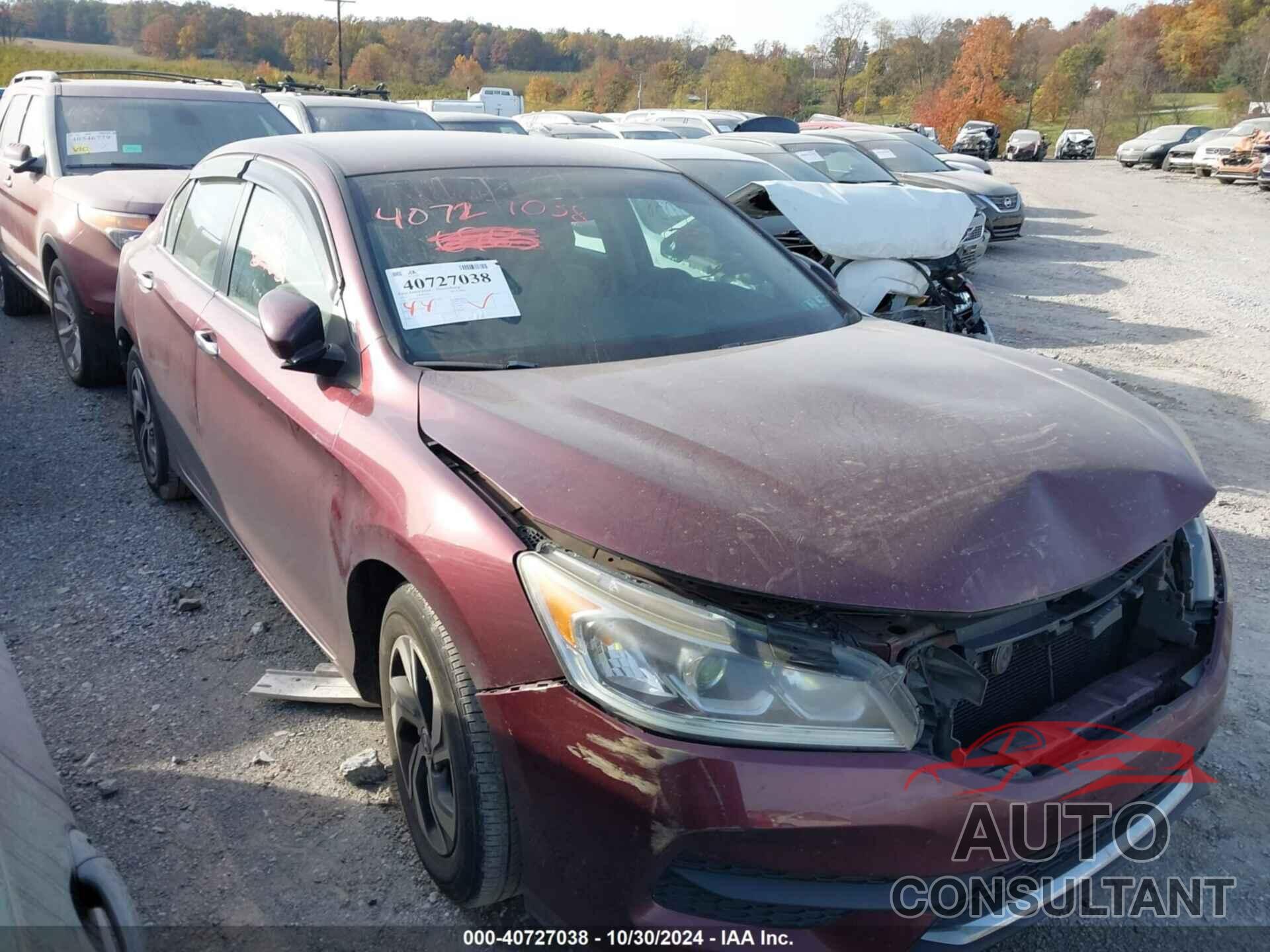 HONDA ACCORD 2016 - 1HGCR2F31GA110416