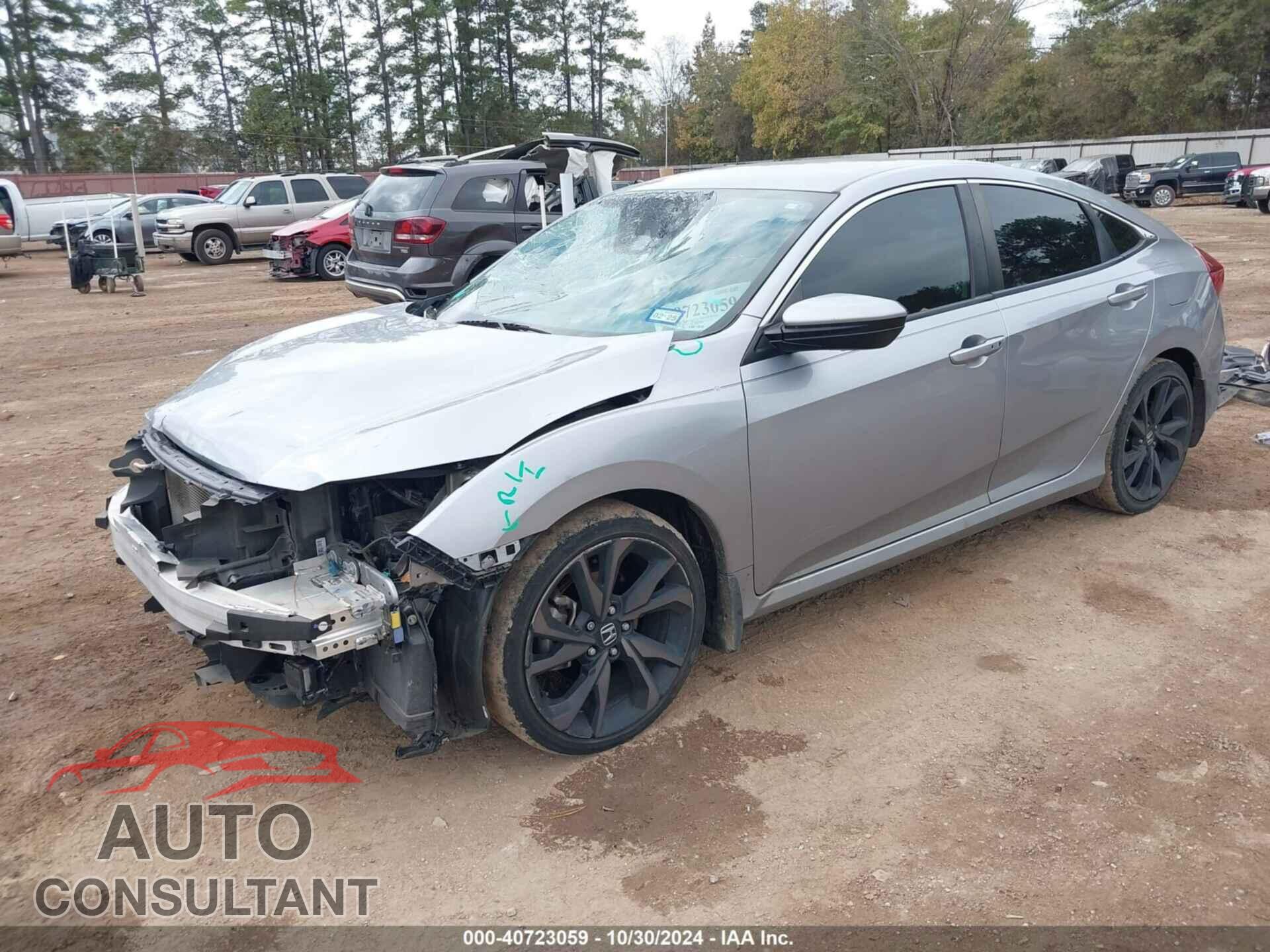 HONDA CIVIC 2019 - 19XFC2F85KE005991