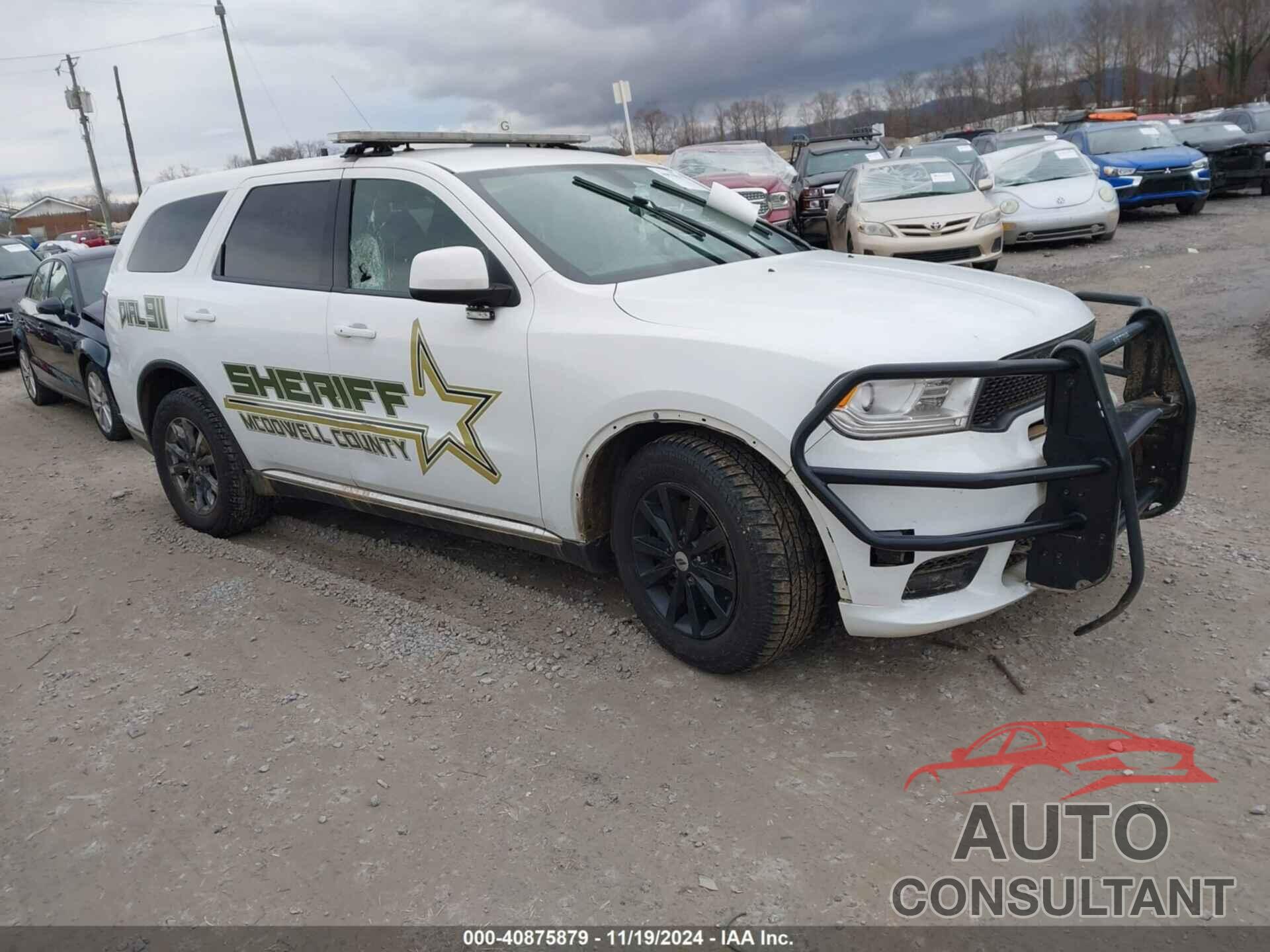 DODGE DURANGO 2020 - 1C4SDJFTXLC443540