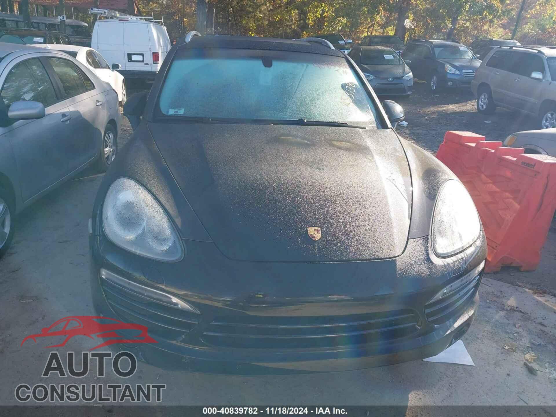PORSCHE CAYENNE 2011 - WP1AB2A23BLA53138