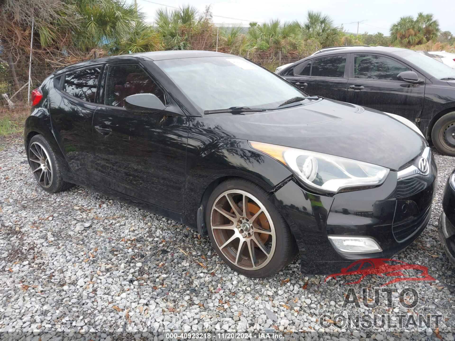 HYUNDAI VELOSTER 2012 - KMHTC6ADXCU050650