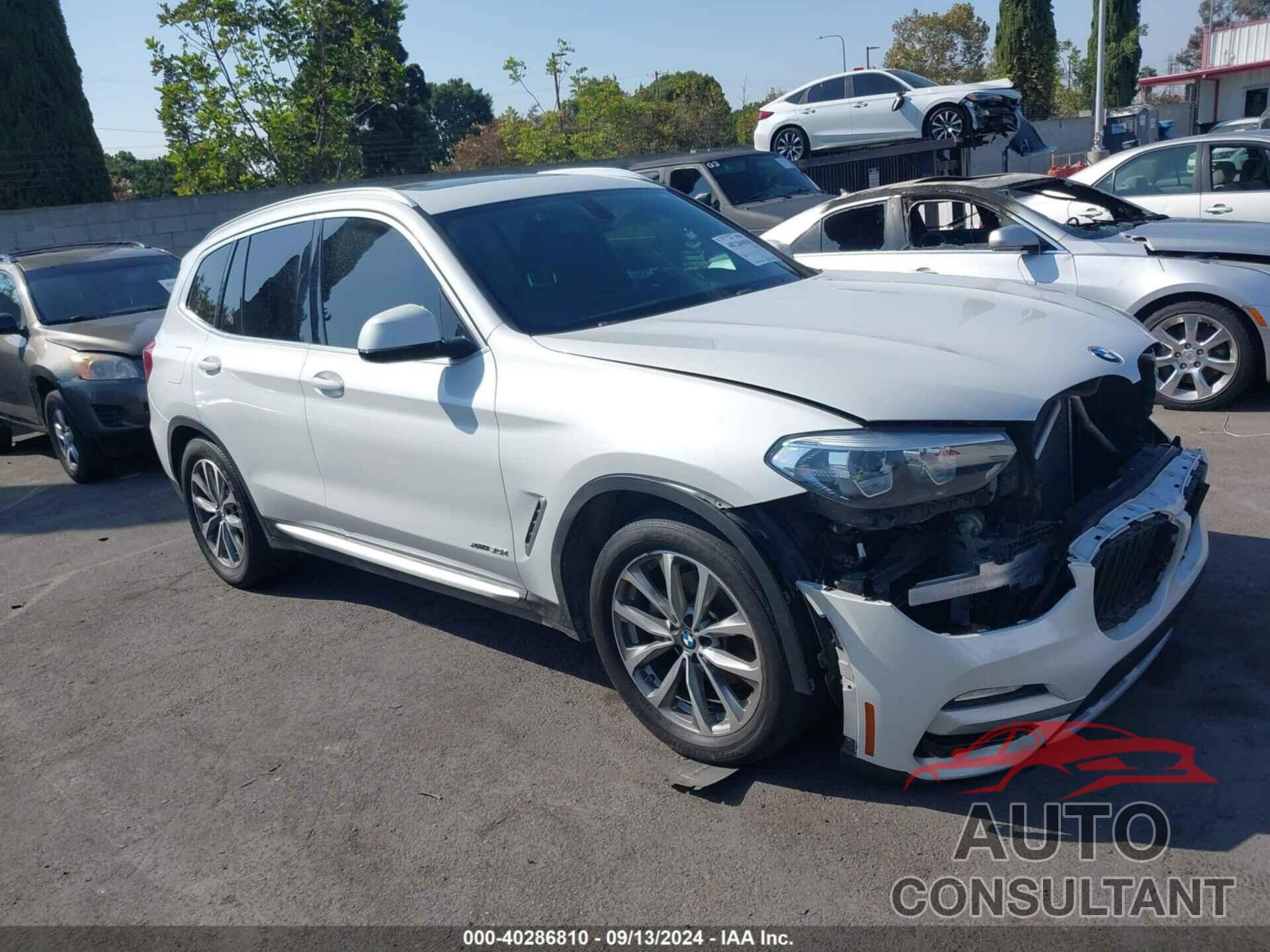 BMW X3 2018 - 5UXTR9C55JLD66259