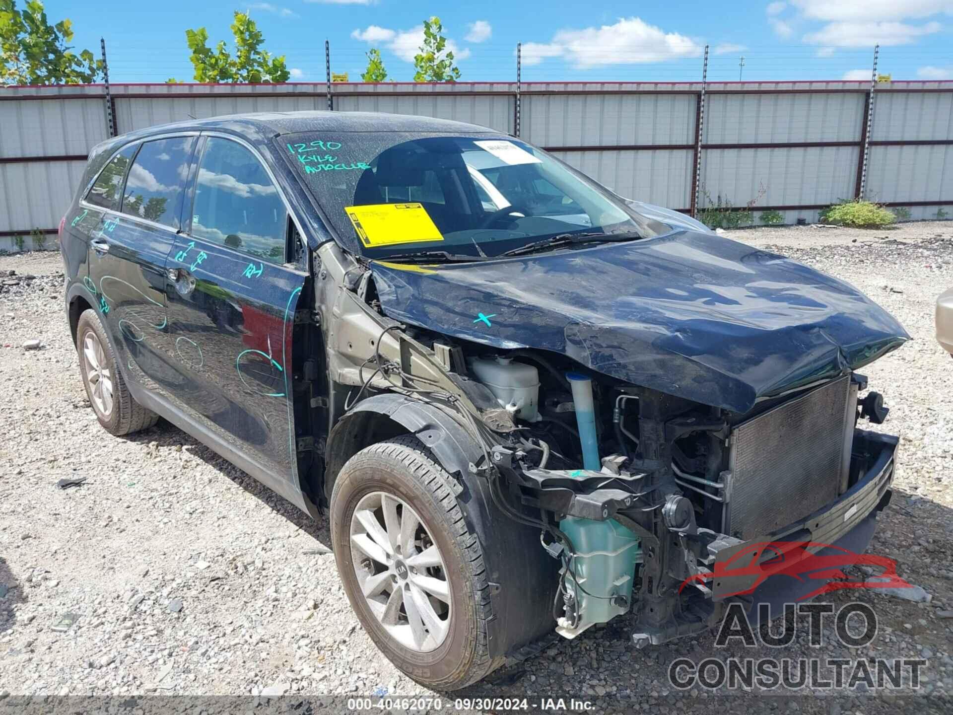 KIA SORENTO 2019 - 5XYPG4A30KG518780