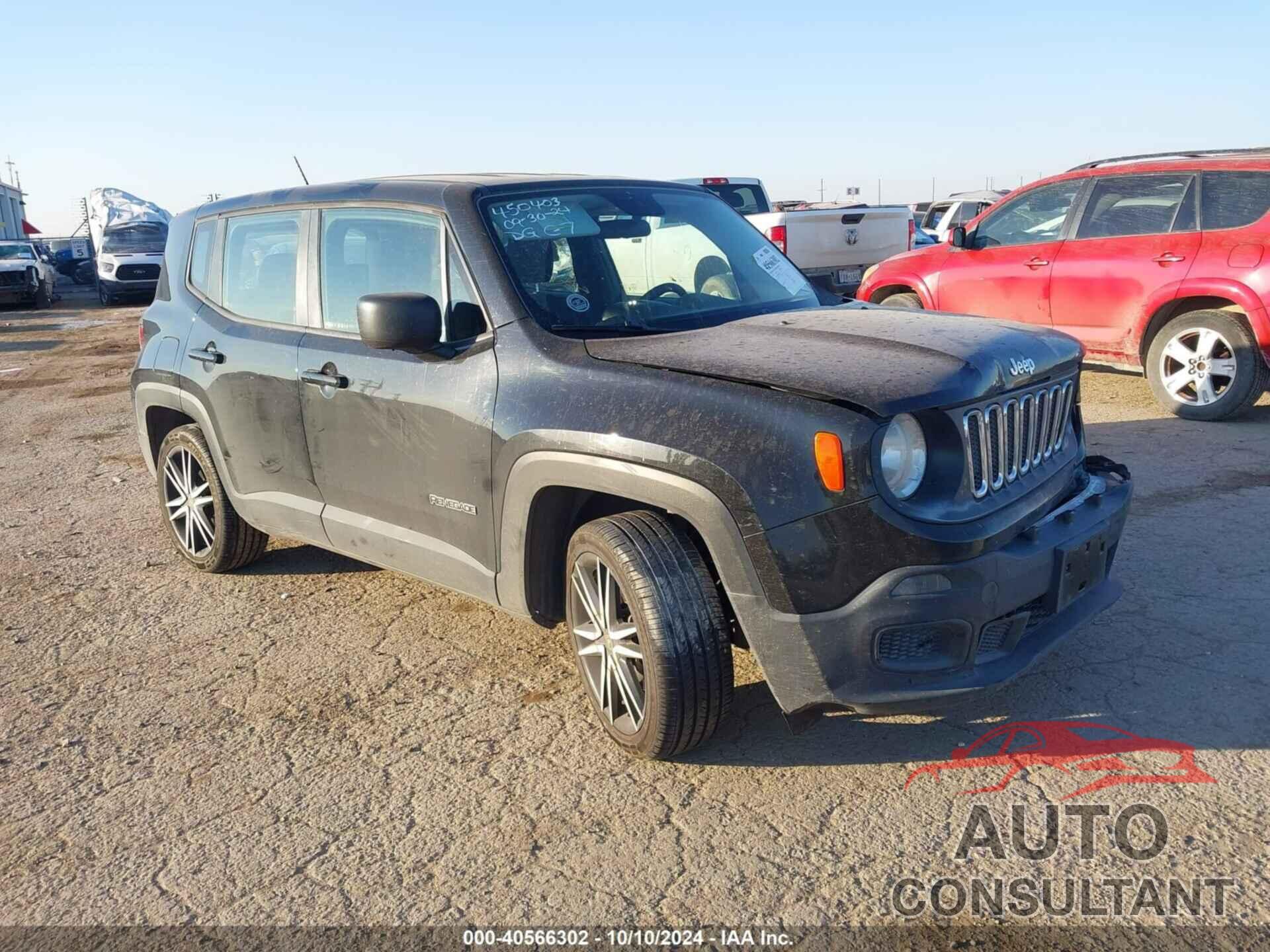 JEEP RENEGADE 2016 - ZACCJAAT7GPD40436