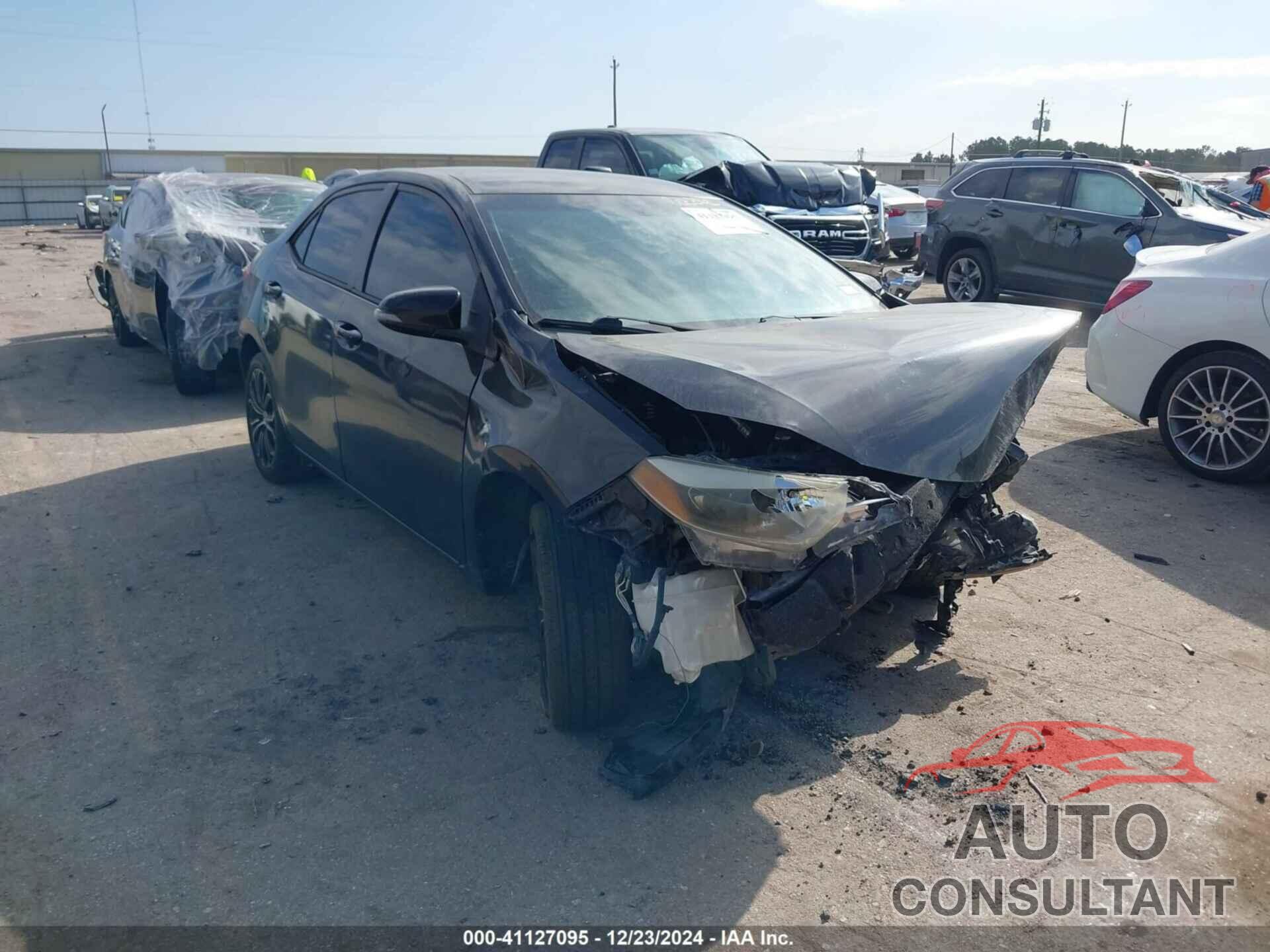 TOYOTA COROLLA 2015 - 5YFBURHE2FP322106