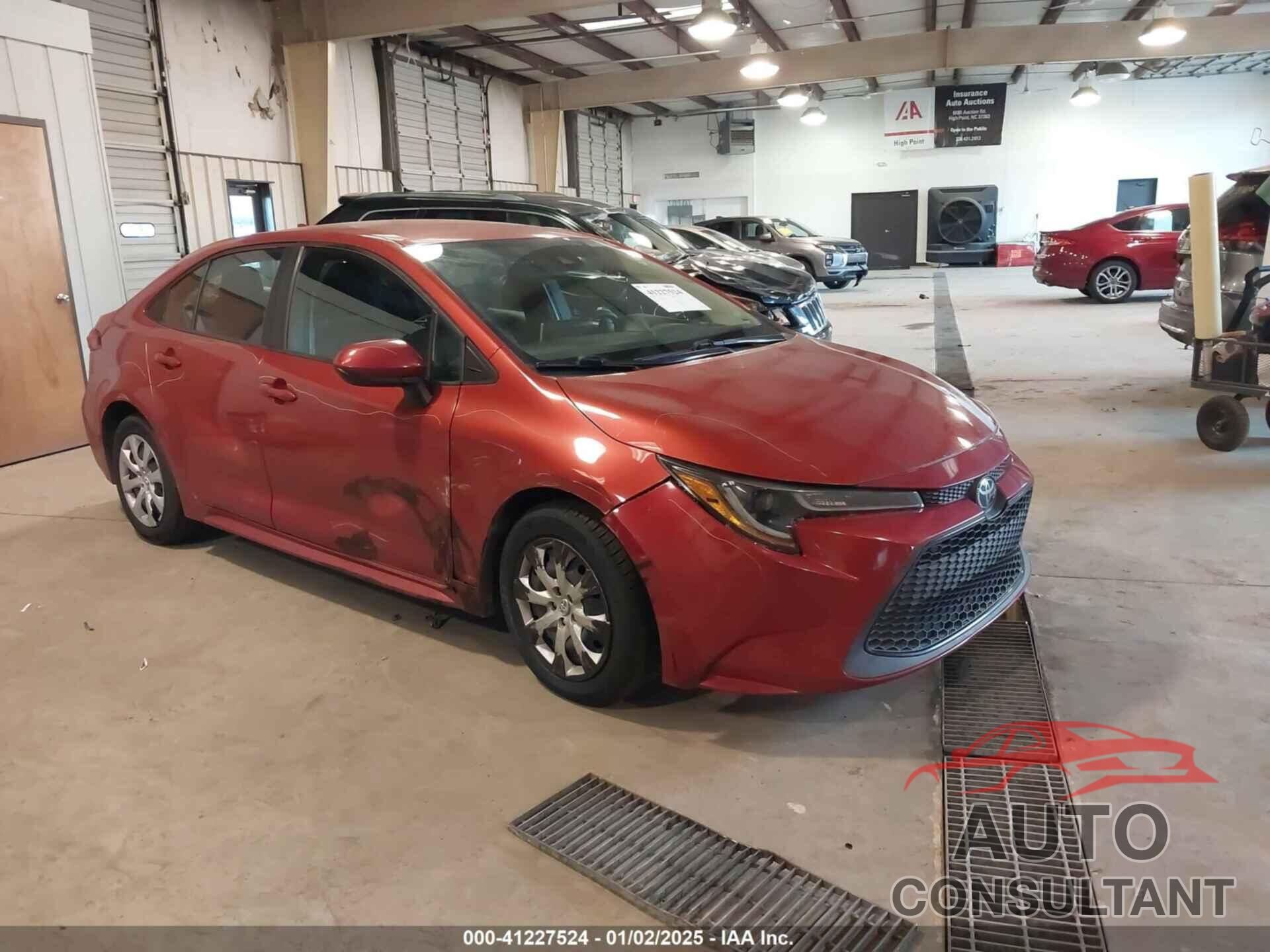 TOYOTA COROLLA 2020 - 5YFEPRAE8LP073028