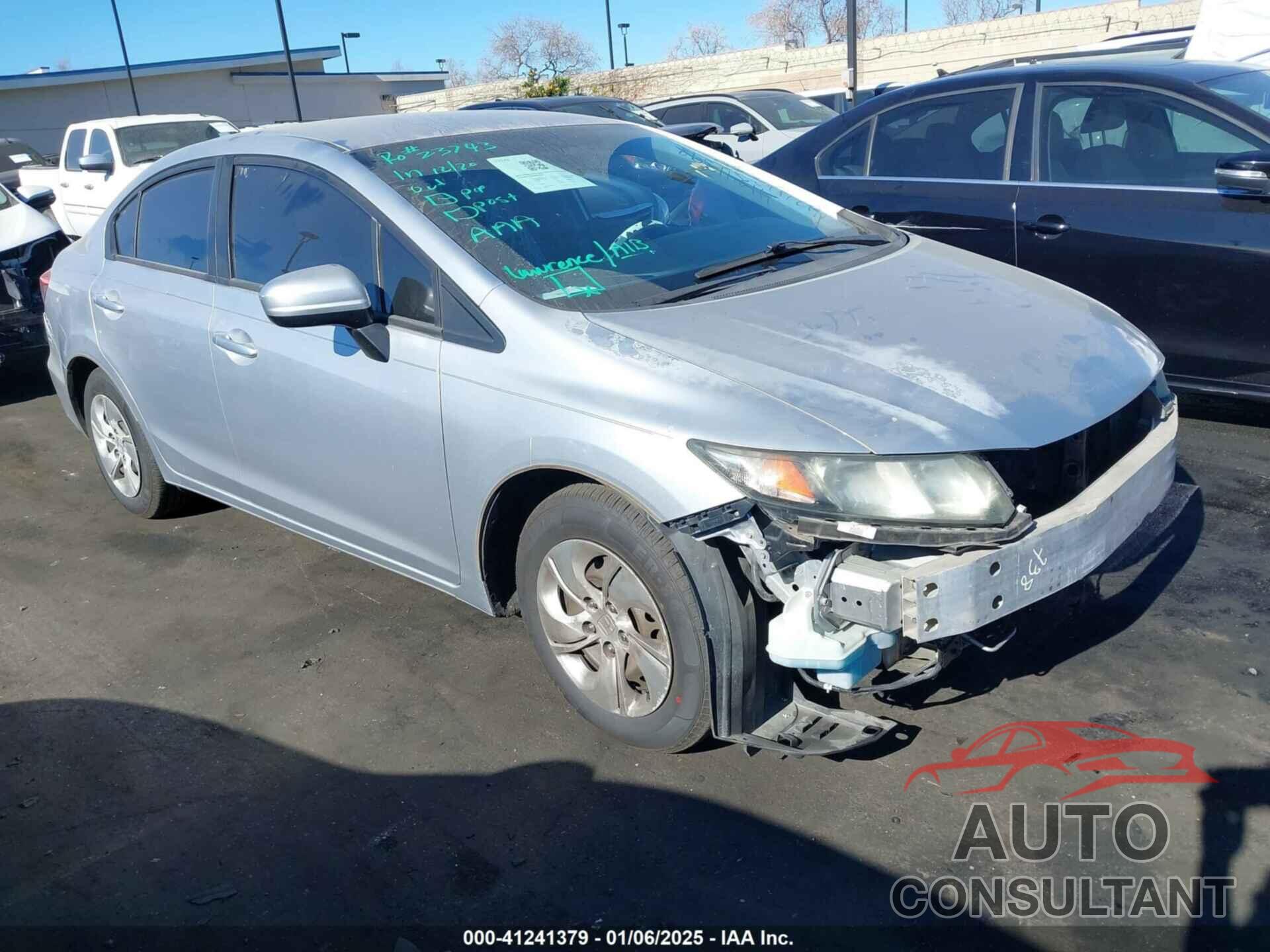 HONDA CIVIC 2014 - 2HGFB2F55EH547658