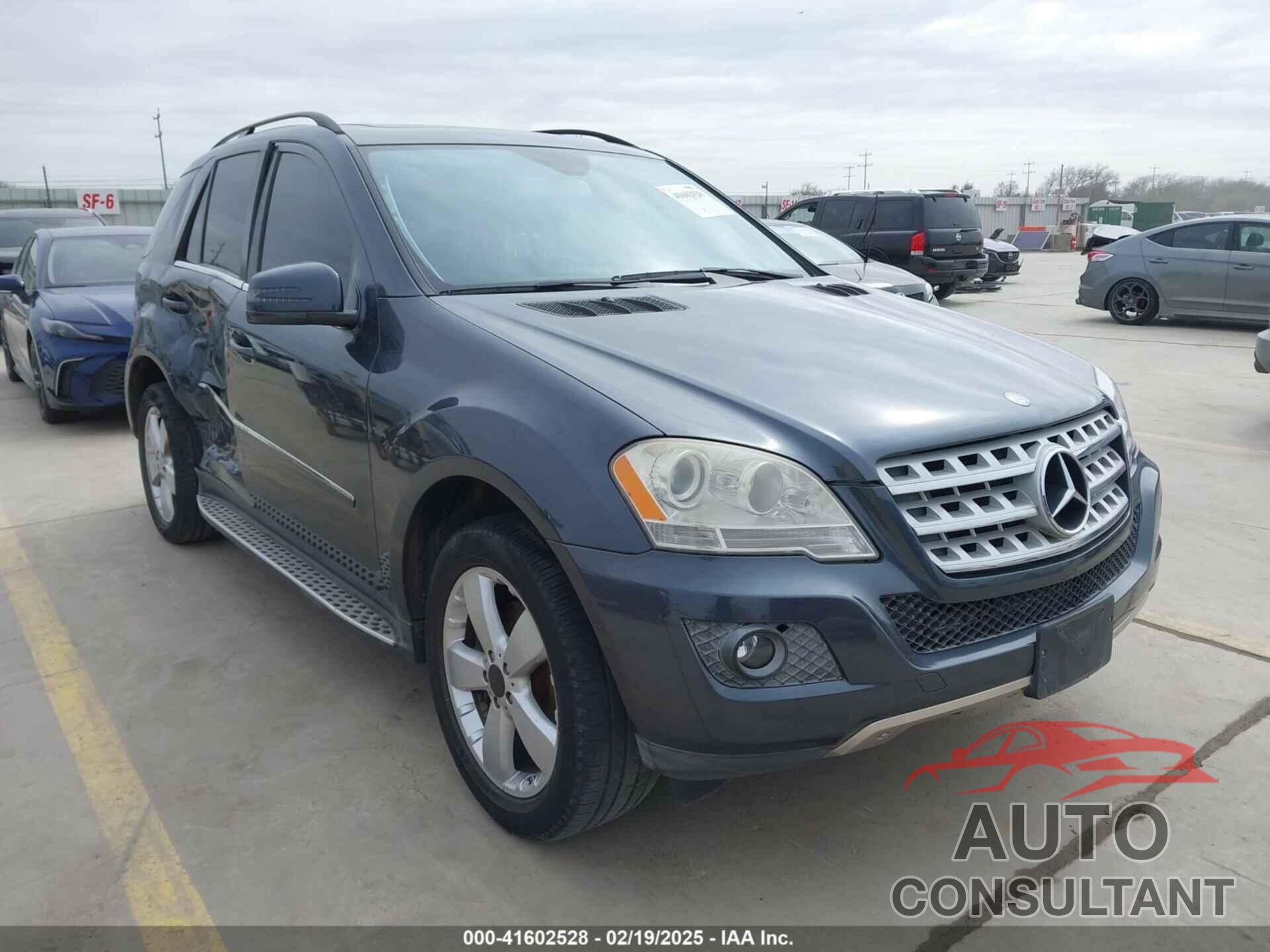 MERCEDES-BENZ ML 350 2011 - 4JGBB5GB5BA624425