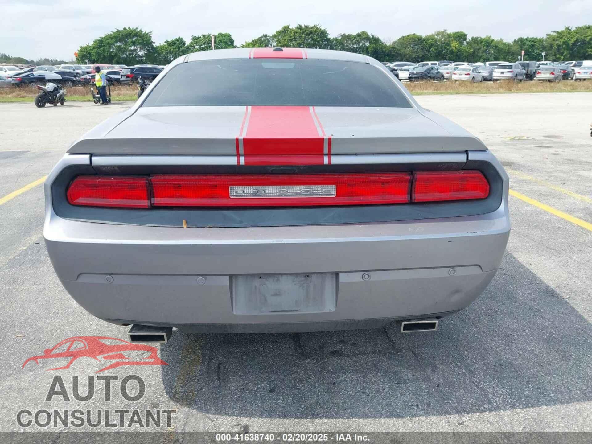 DODGE CHALLENGER 2013 - 2C3CDYAG7DH611273