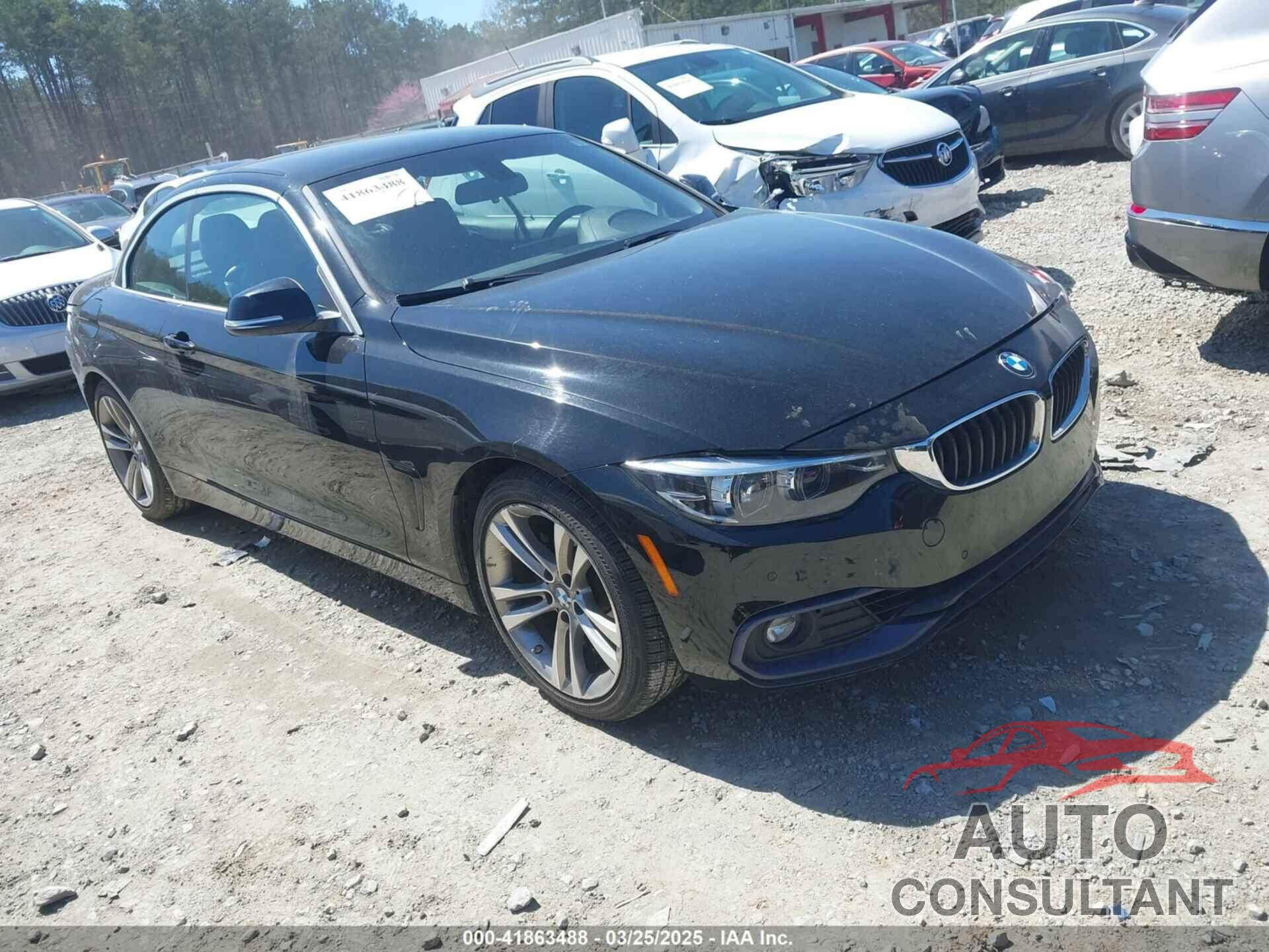 BMW 430I 2019 - WBA4Z1C51KEE44675