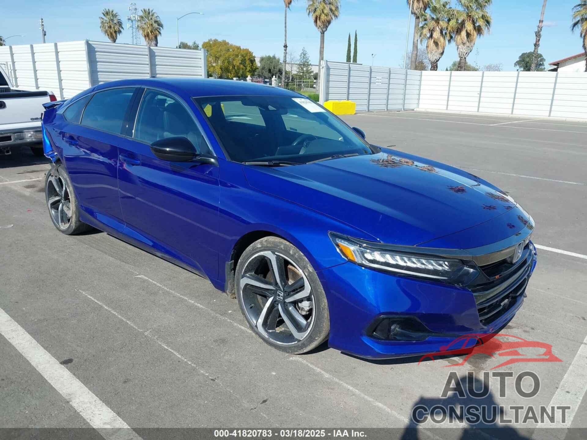 HONDA ACCORD 2022 - 1HGCV1F33NA055258