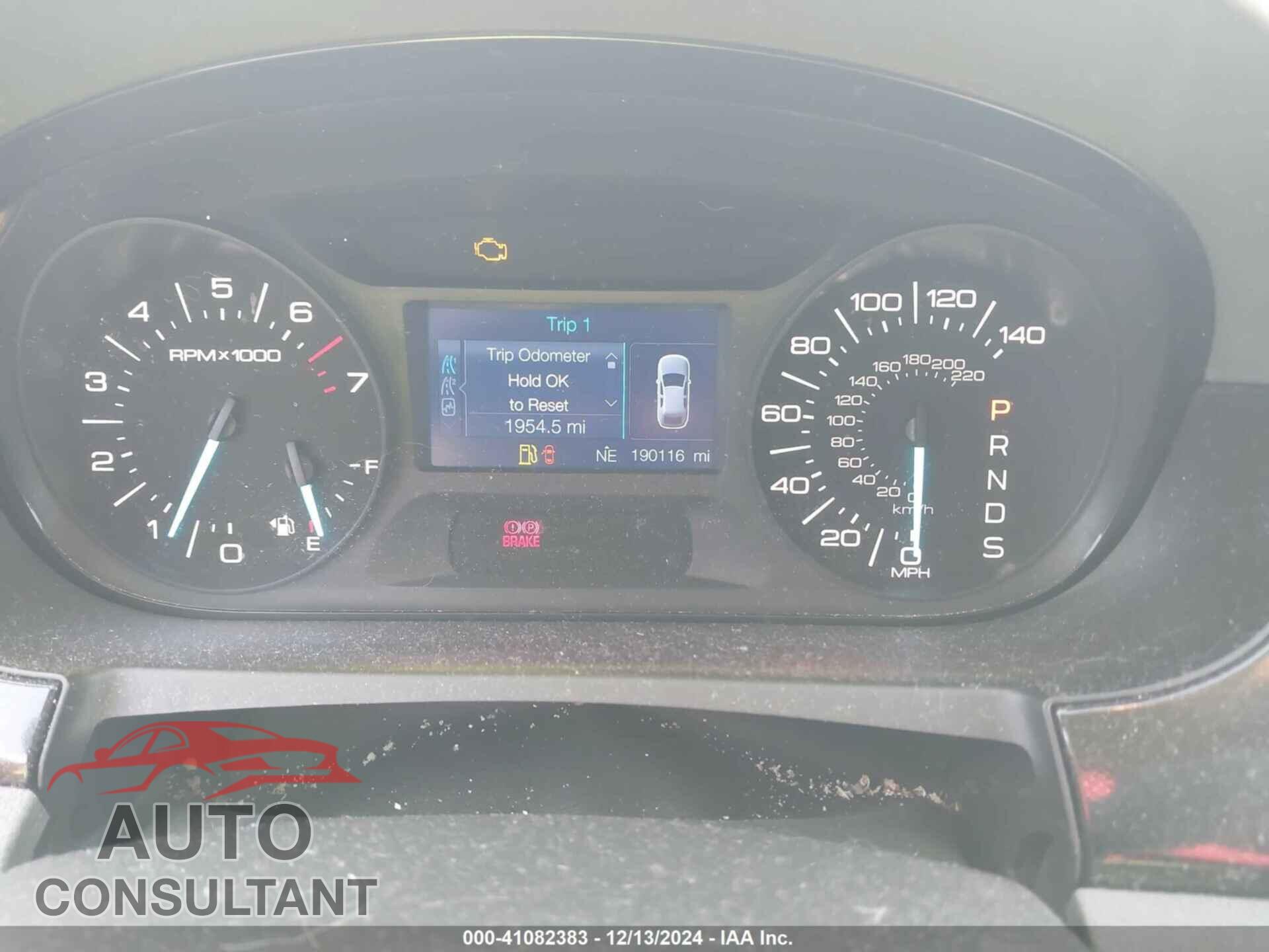 FORD EDGE 2013 - 2FMDK3GC2DBC10676