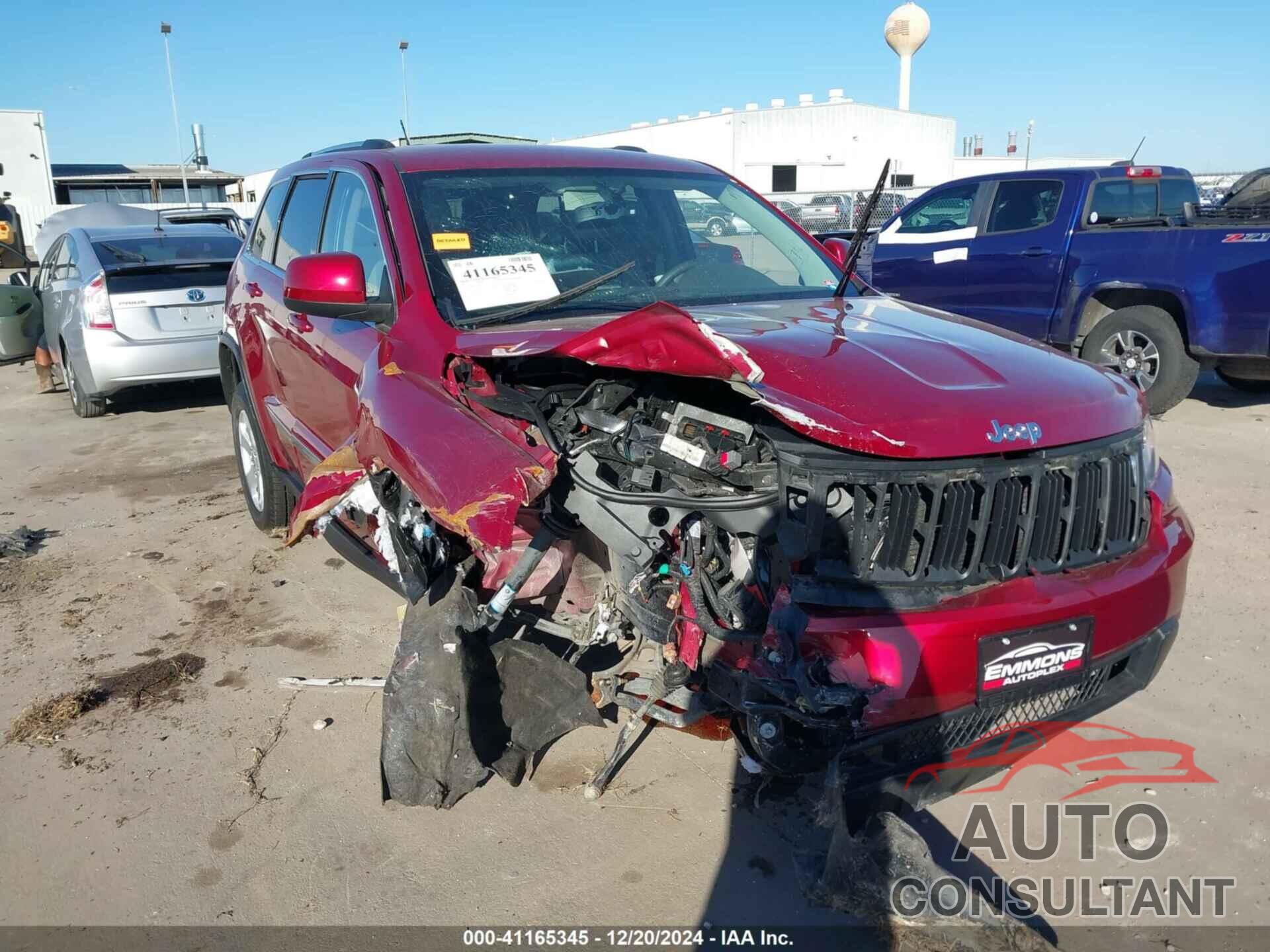 JEEP GRAND CHEROKEE 2012 - 1C4RJEAG9CC125420