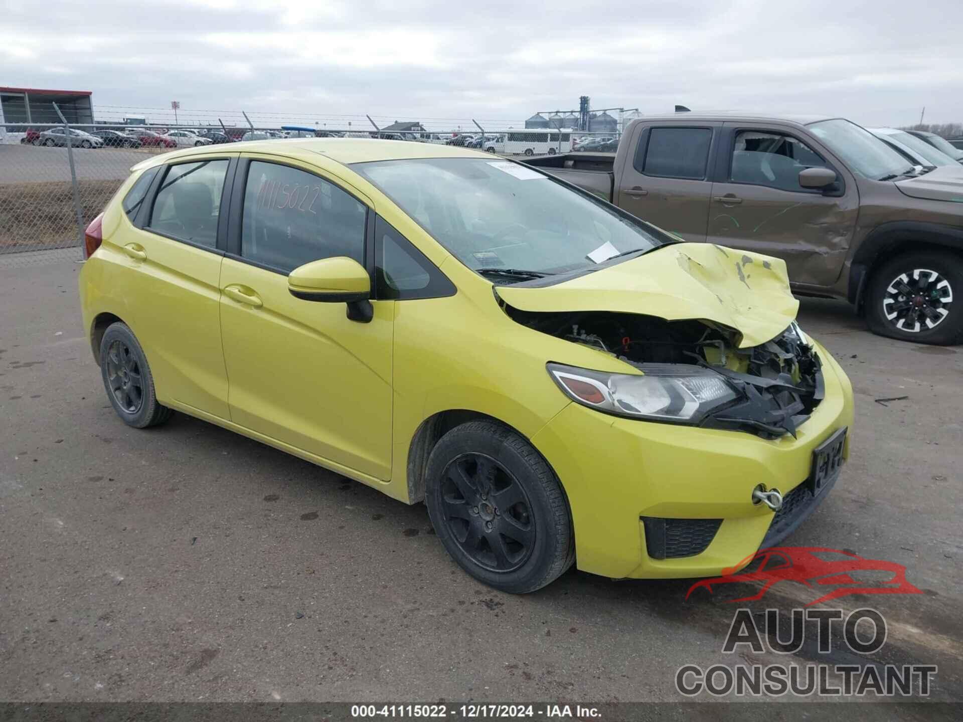 HONDA FIT 2016 - JHMGK5H58GS010942