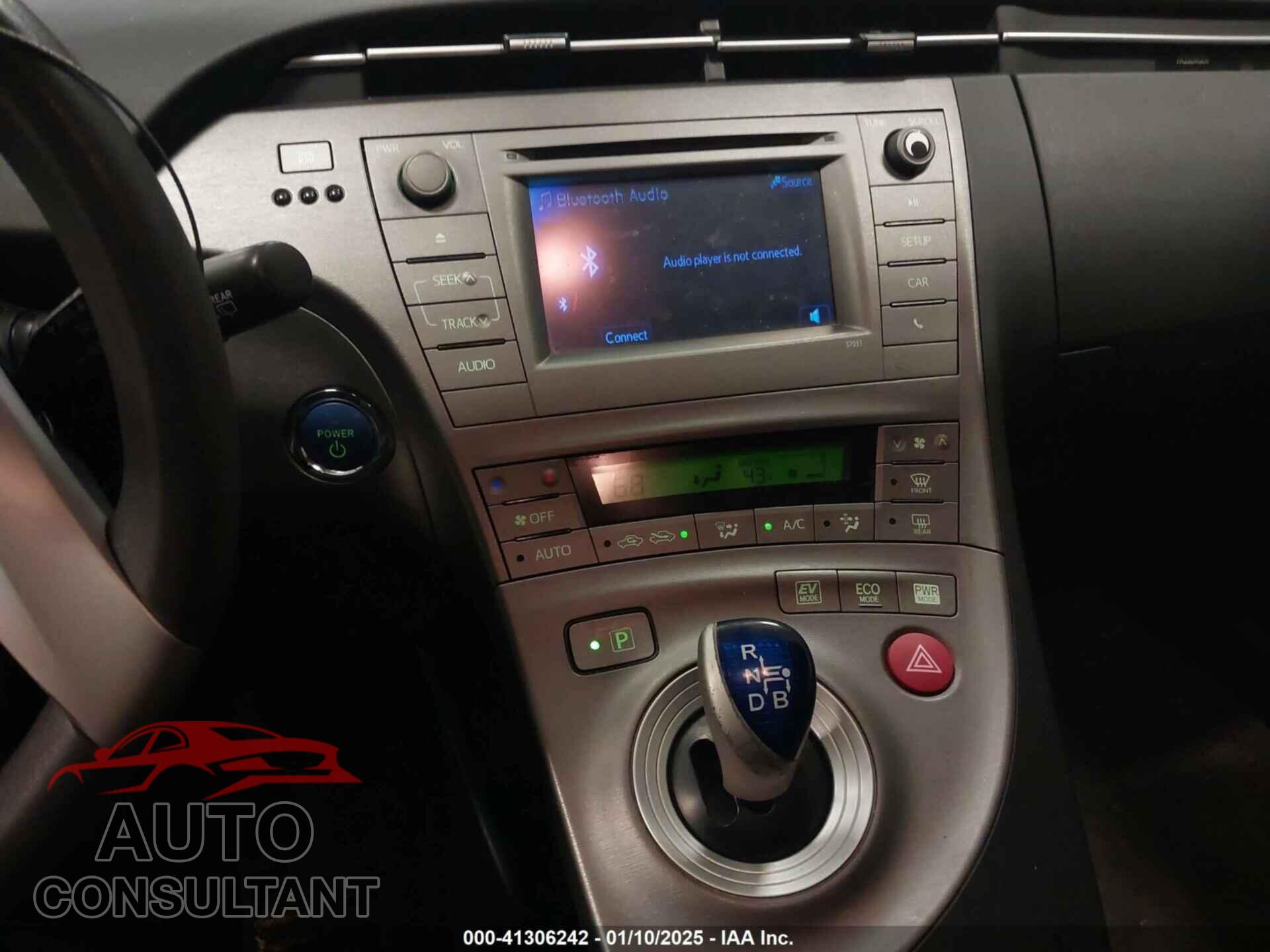 TOYOTA PRIUS 2012 - JTDKN3DU9C0333469