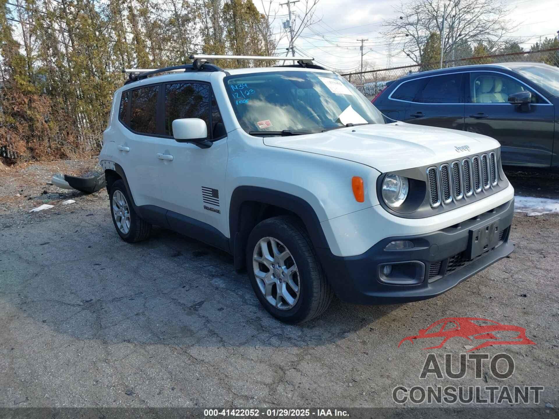 JEEP RENEGADE 2016 - ZACCJBBT3GPE05092