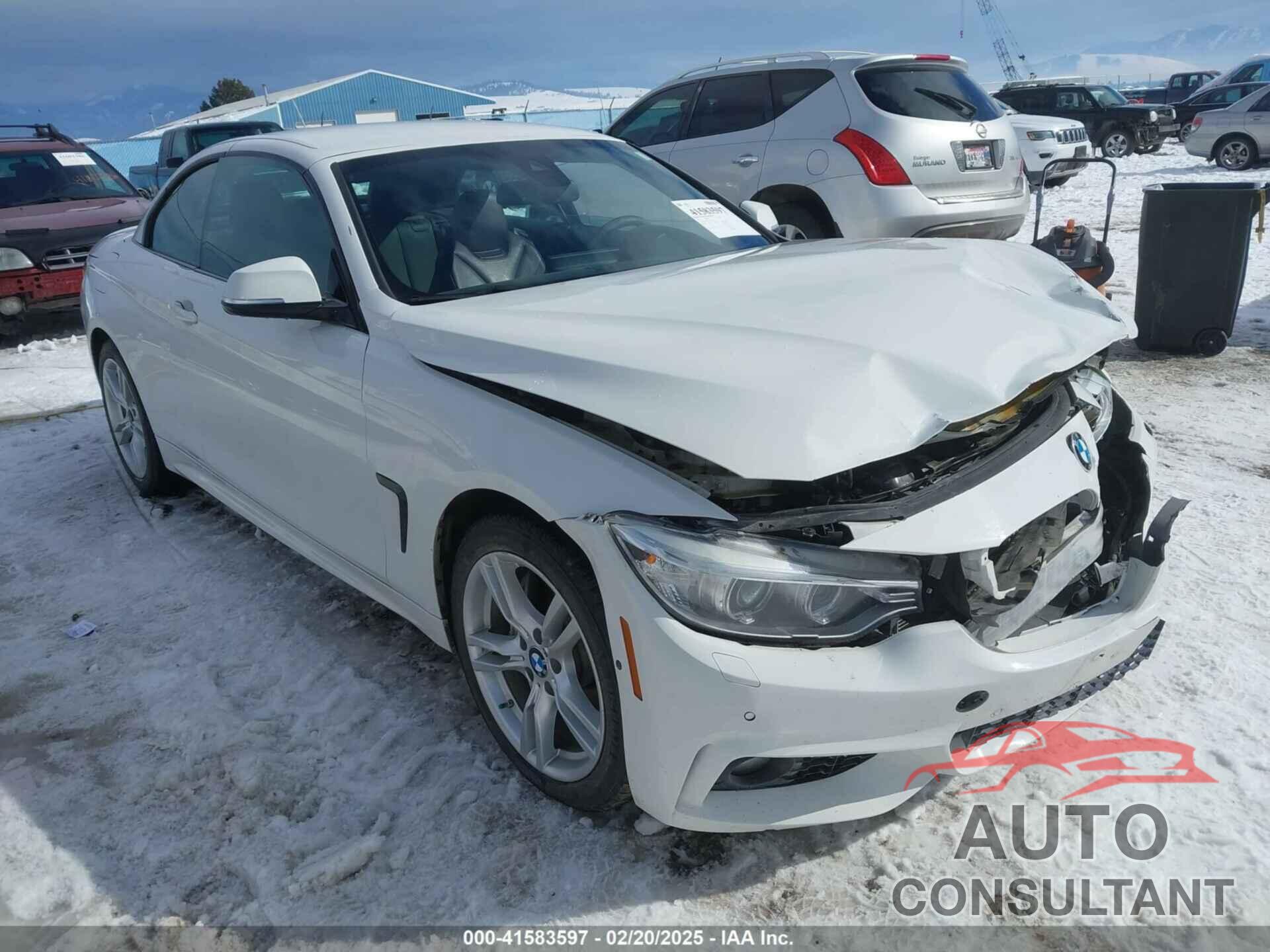 BMW 435I 2016 - WBA3T7C52G5A37374