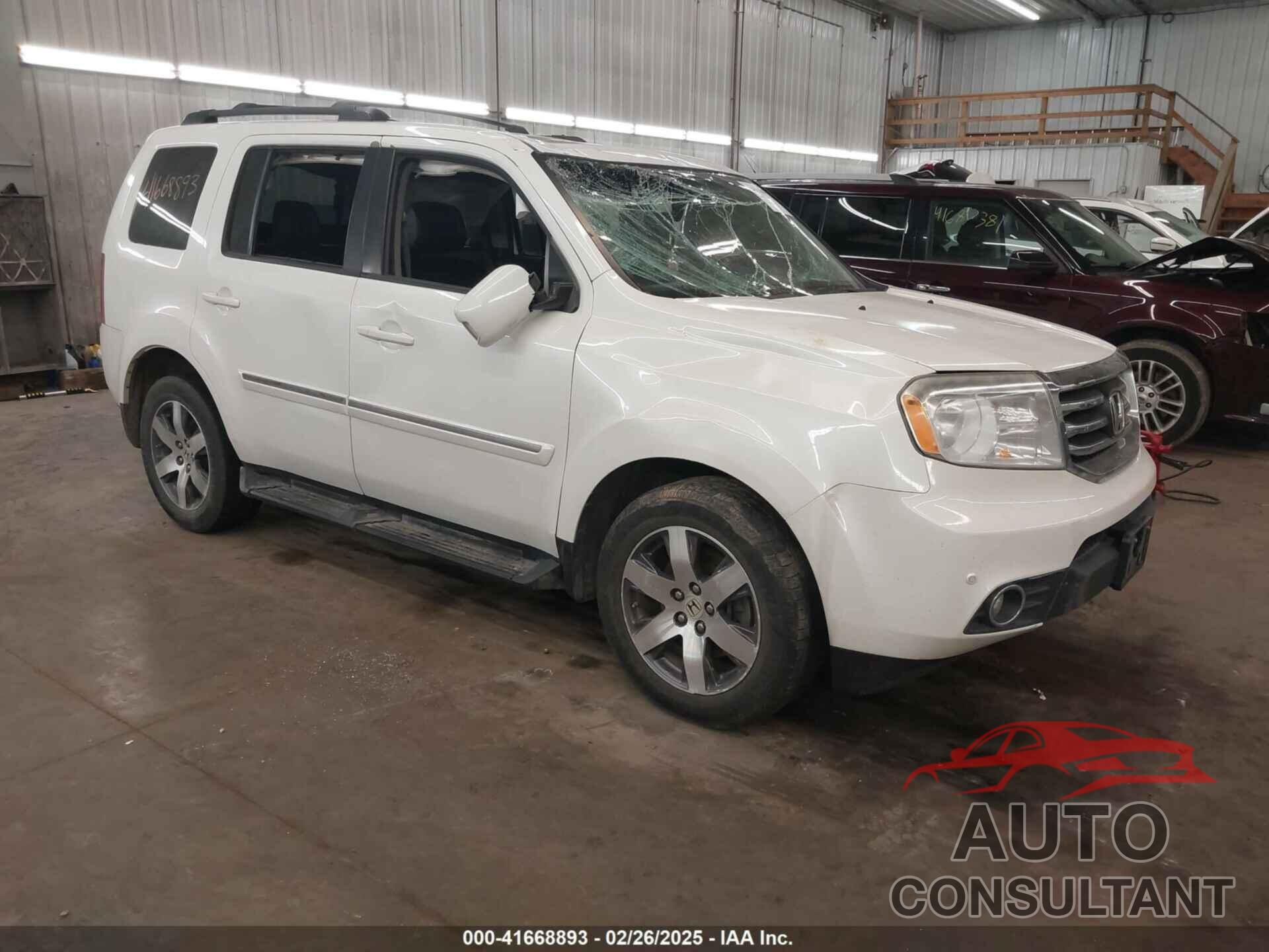HONDA PILOT 2012 - 5FNYF4H9XCB035551