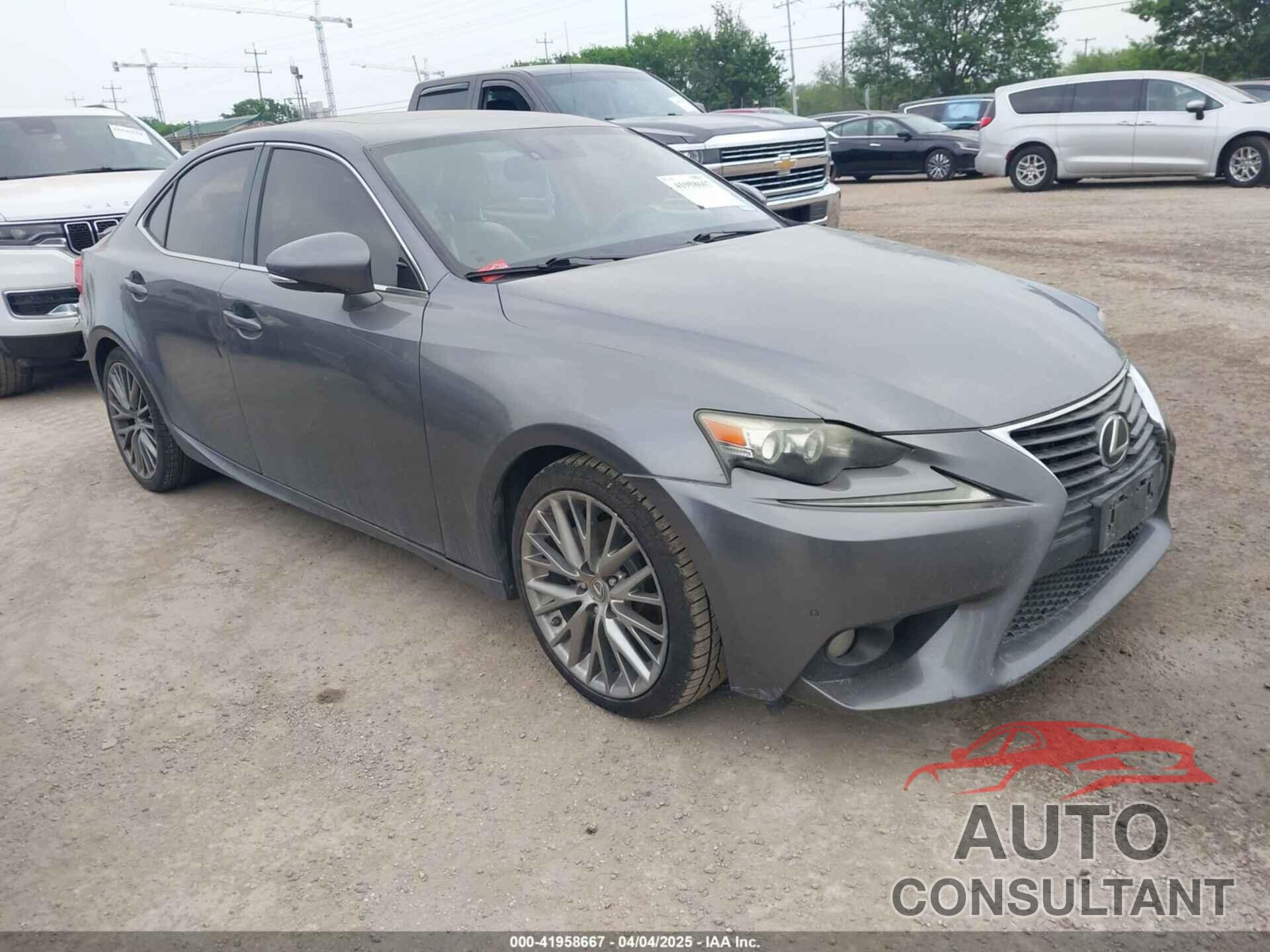 LEXUS IS 250 2014 - JTHBF1D21E5011350
