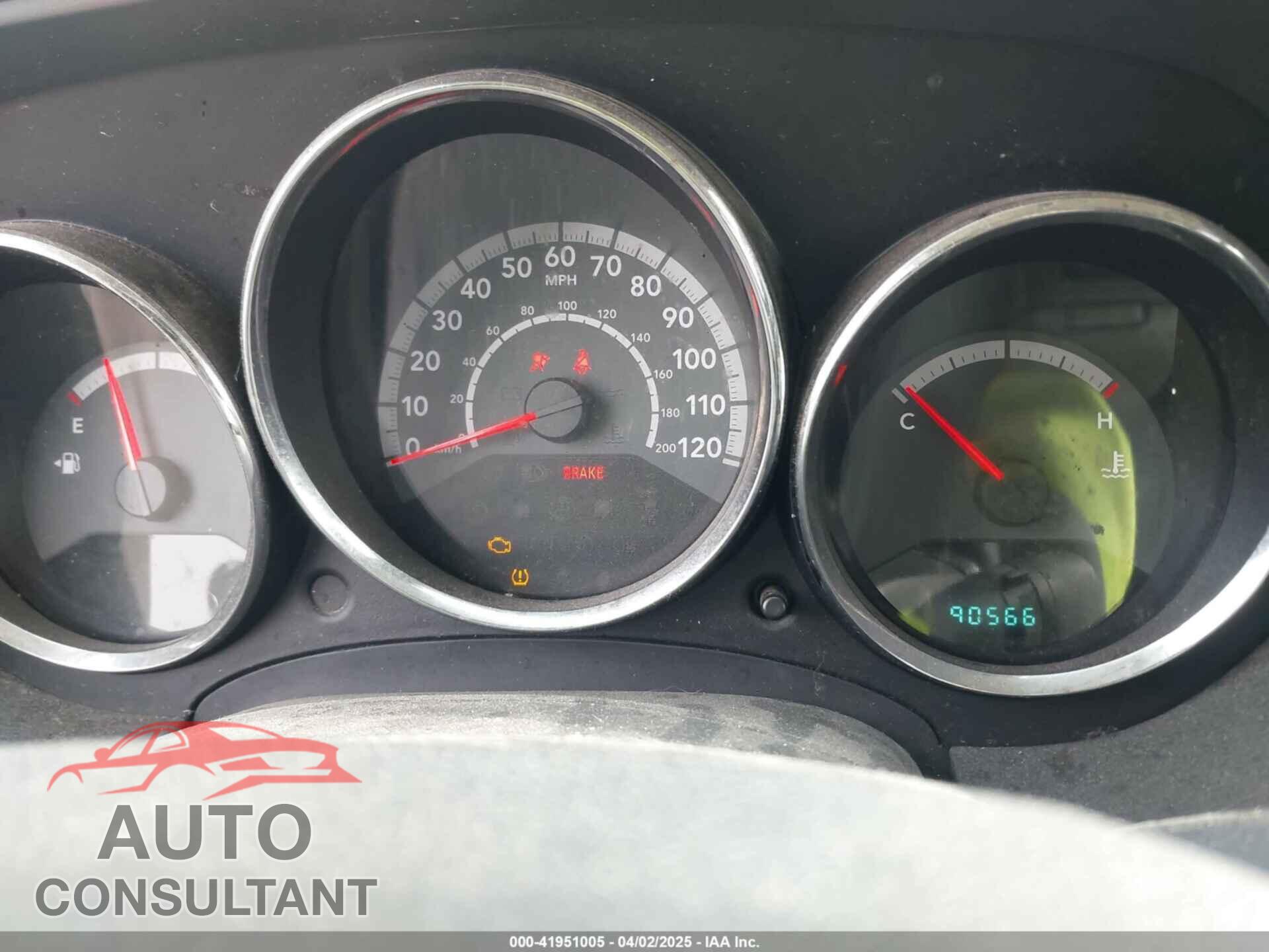 DODGE CALIBER 2012 - 1C3CDWBA5CD529813