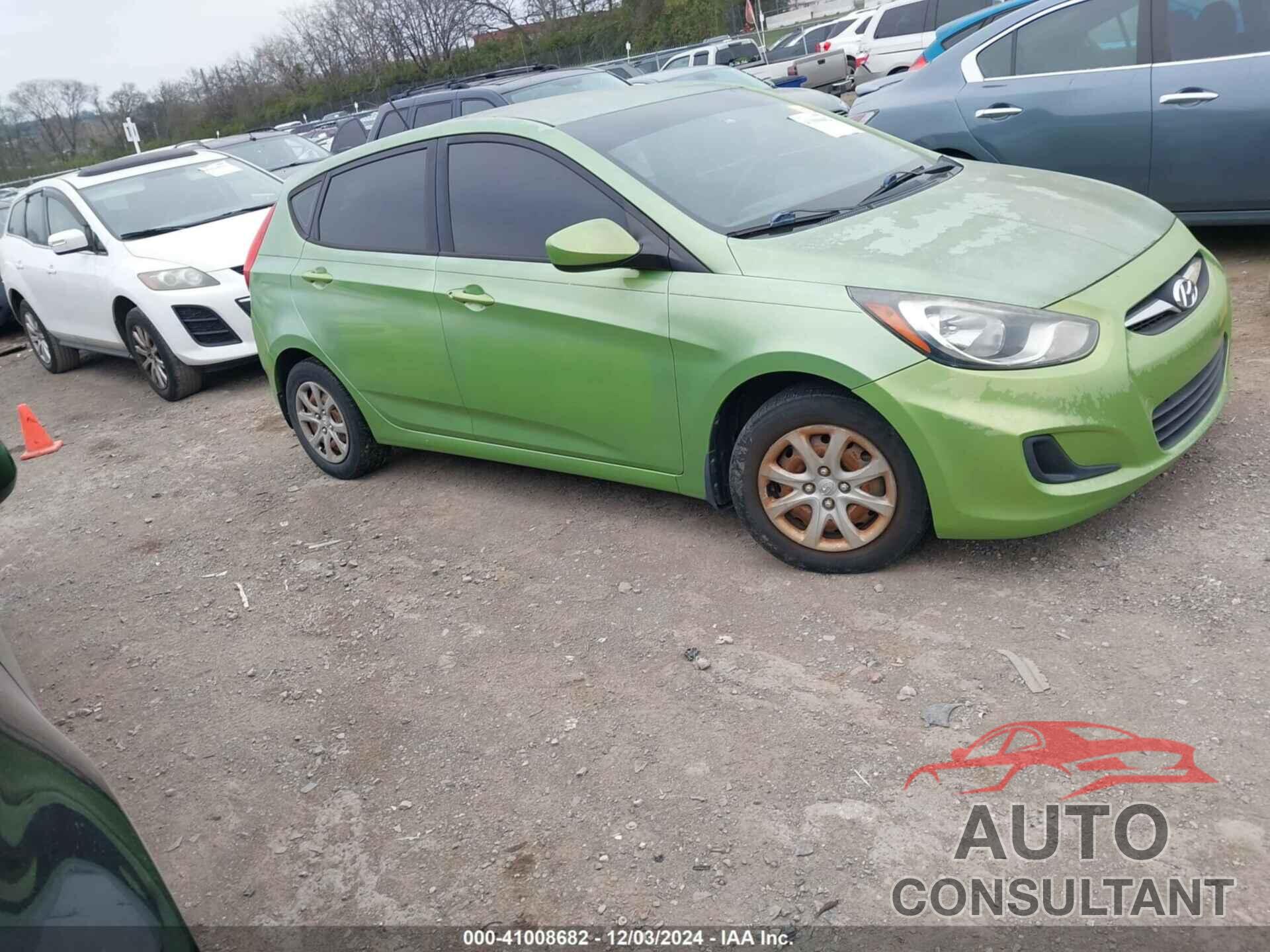 HYUNDAI ACCENT 2012 - KMHCT5AE0CU025873