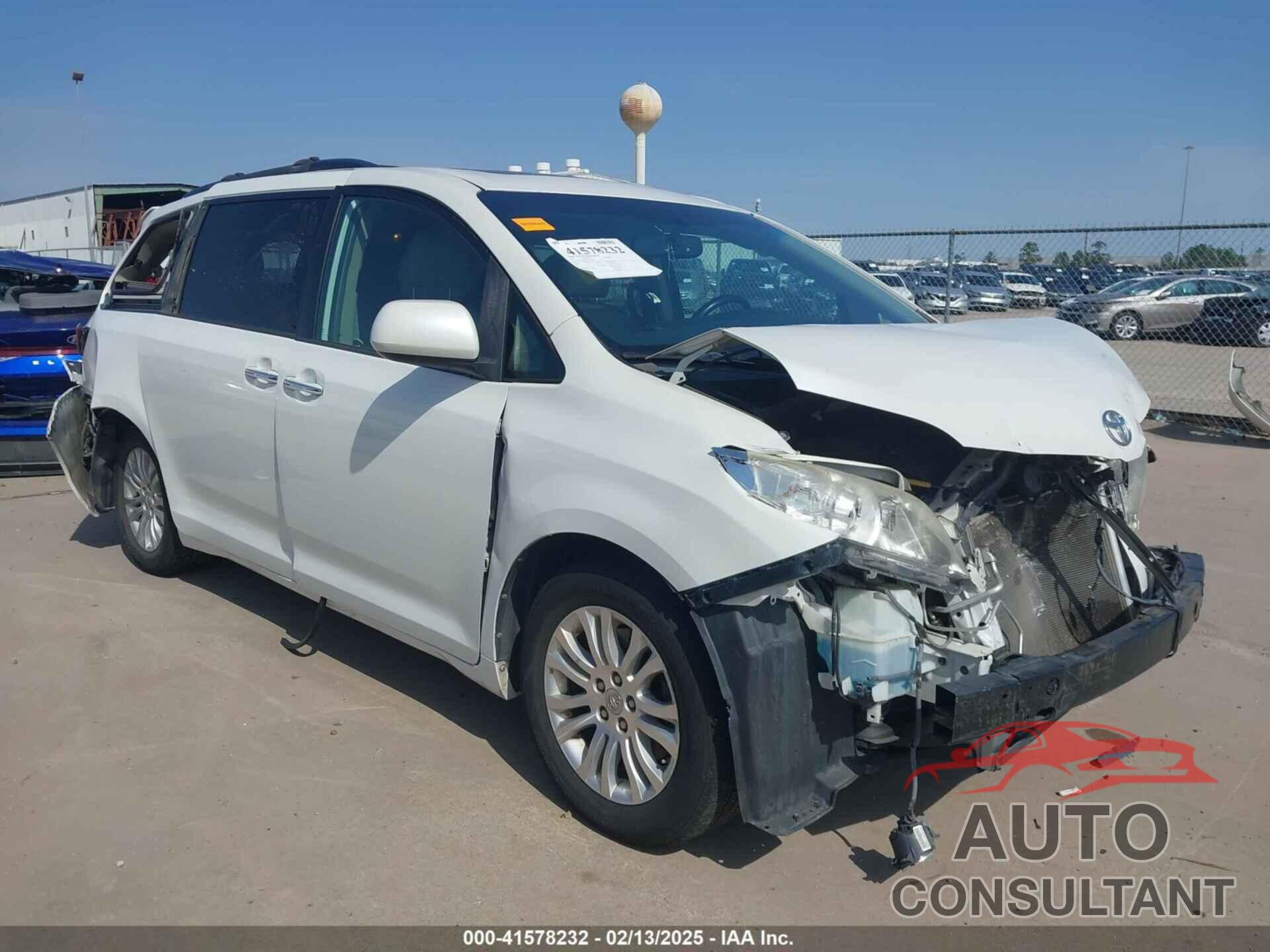 TOYOTA SIENNA 2015 - 5TDYK3DC0FS537542