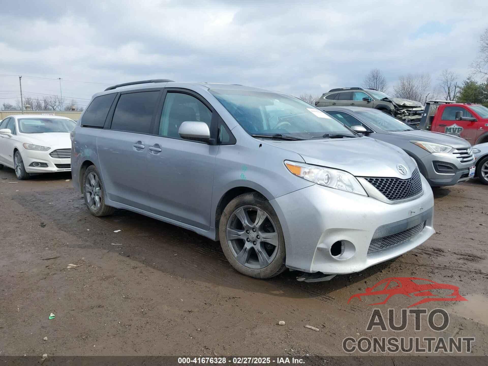 TOYOTA SIENNA 2011 - 5TDXK3DC1BS096963