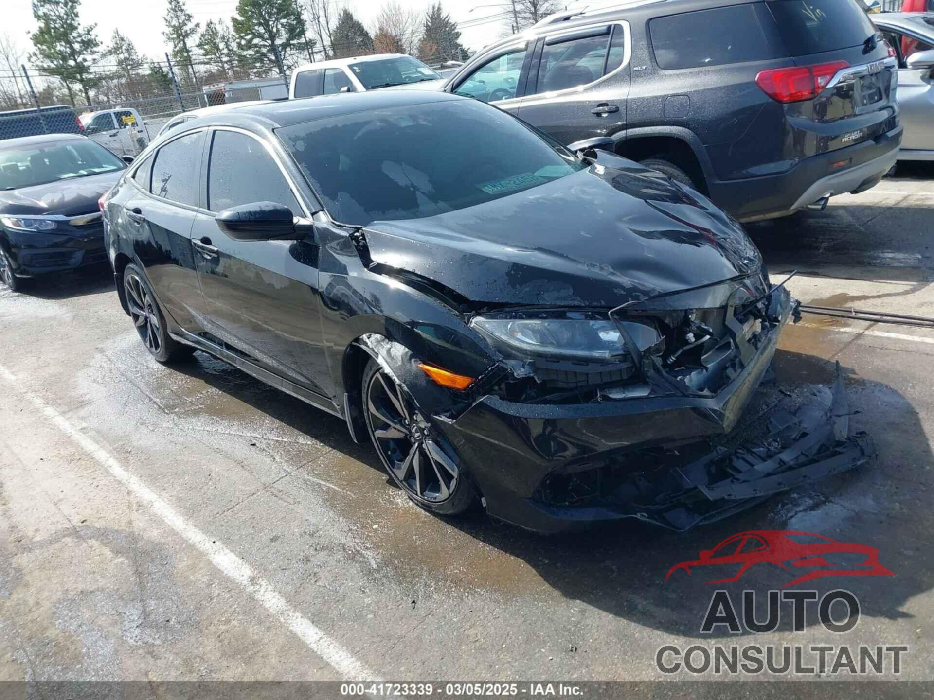 HONDA CIVIC 2019 - 2HGFC2F87KH605885